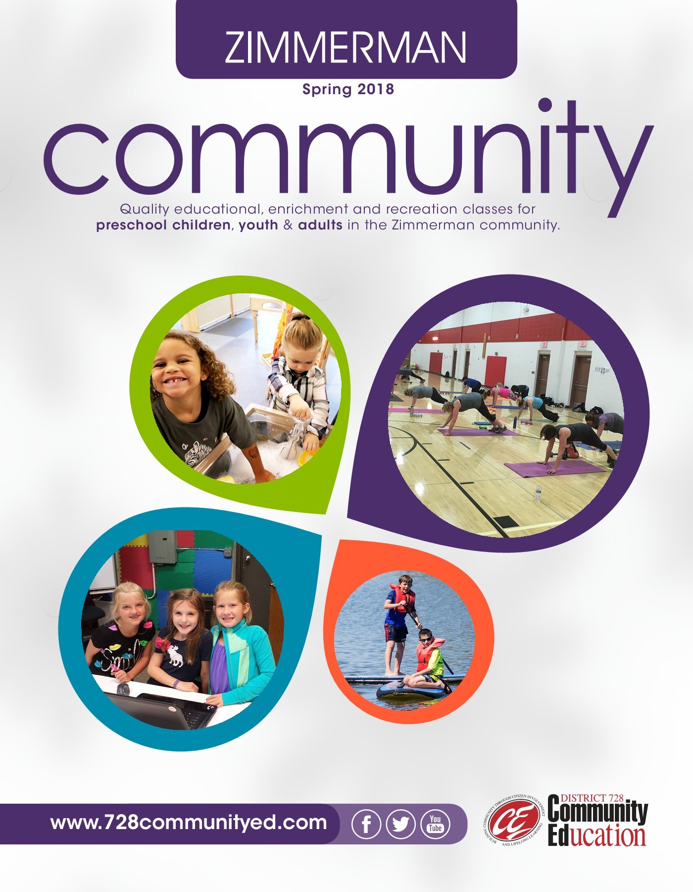CommunityZimmermanSpringSummer2018 ISD 728 Community Education