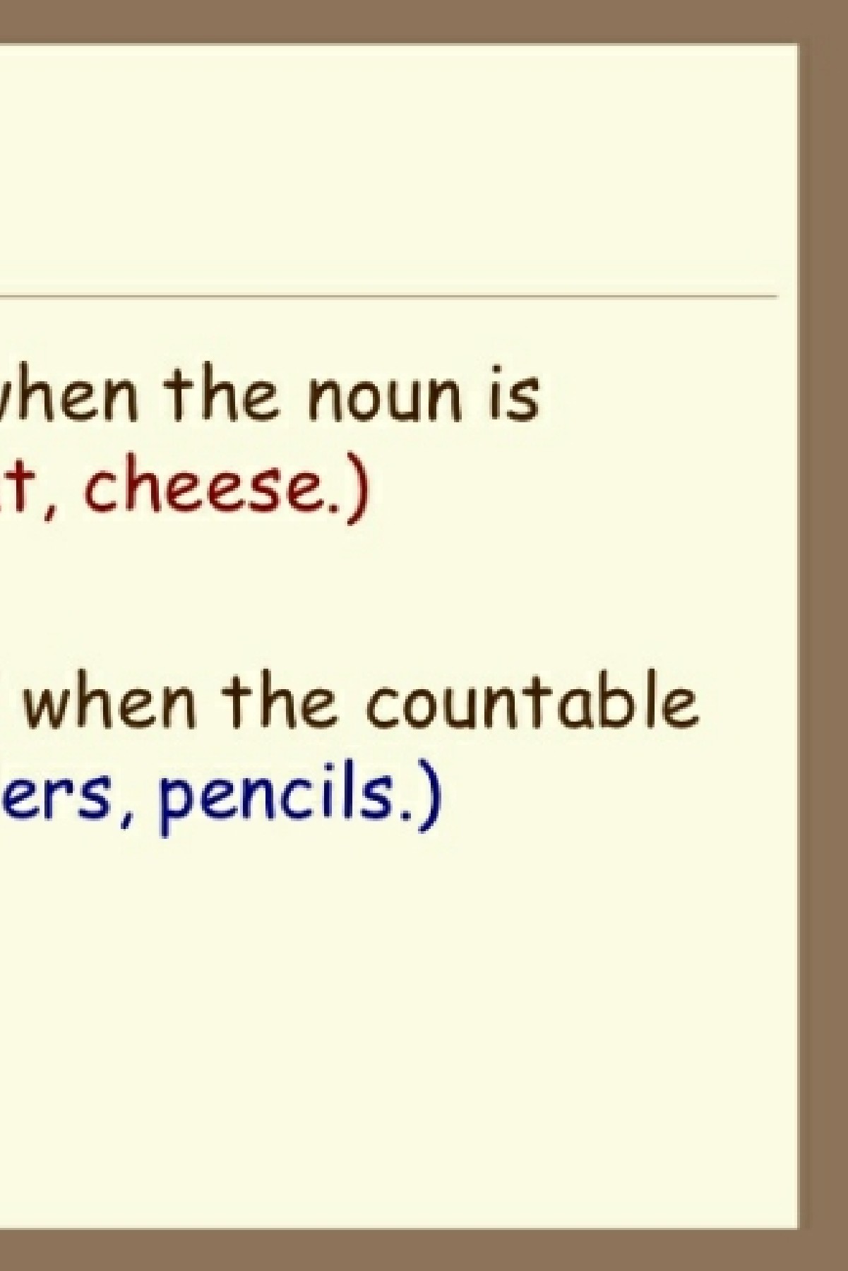 countable nouns منى العمري Page 25 Flip PDF Online PubHTML5