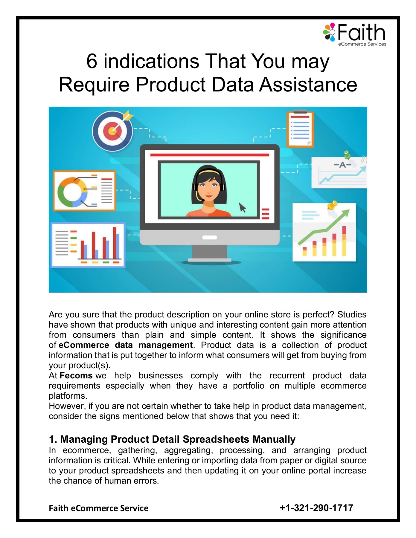 6 indications That You may Require Product Data Assistance RUTH ROBIN