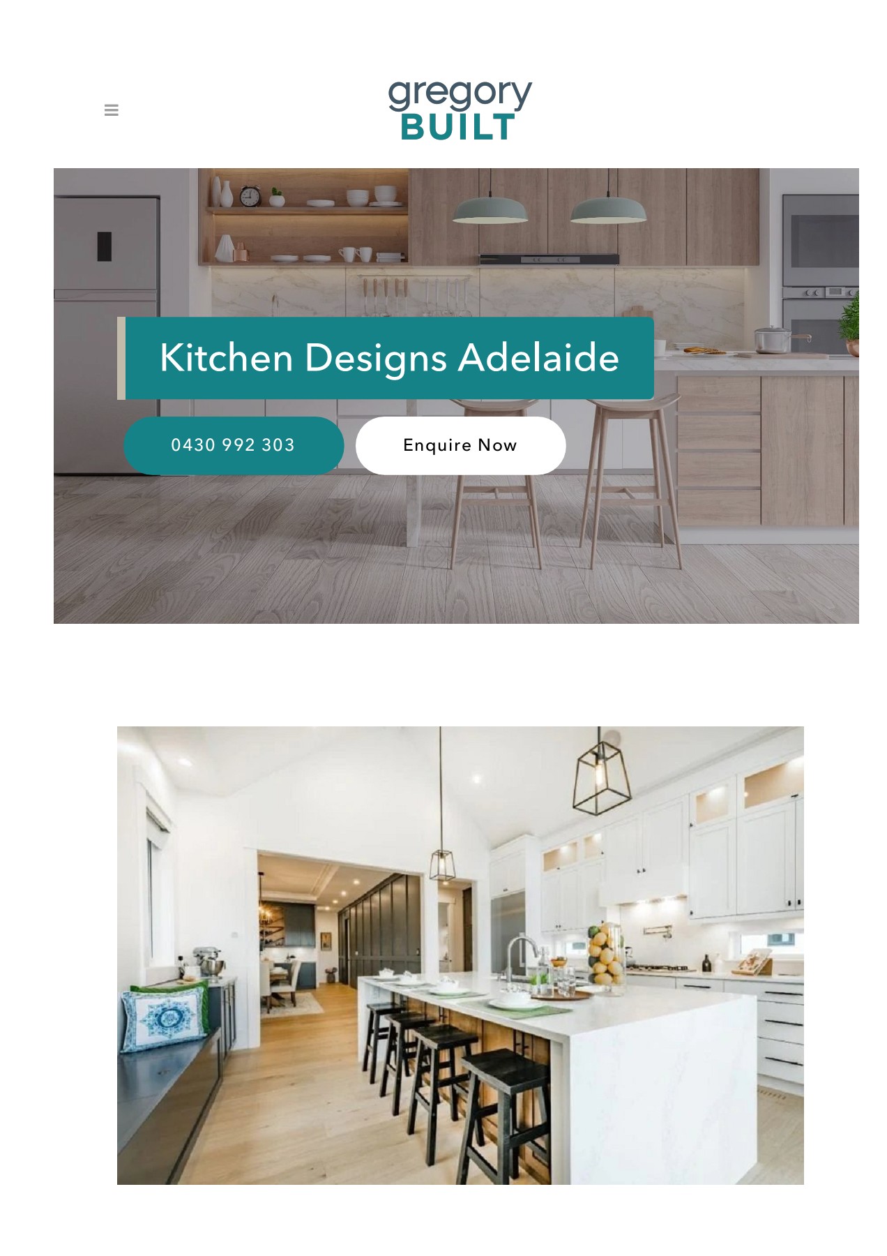 Kitchen designs adelaide Gregory Built Page 1 6 Flip PDF Online