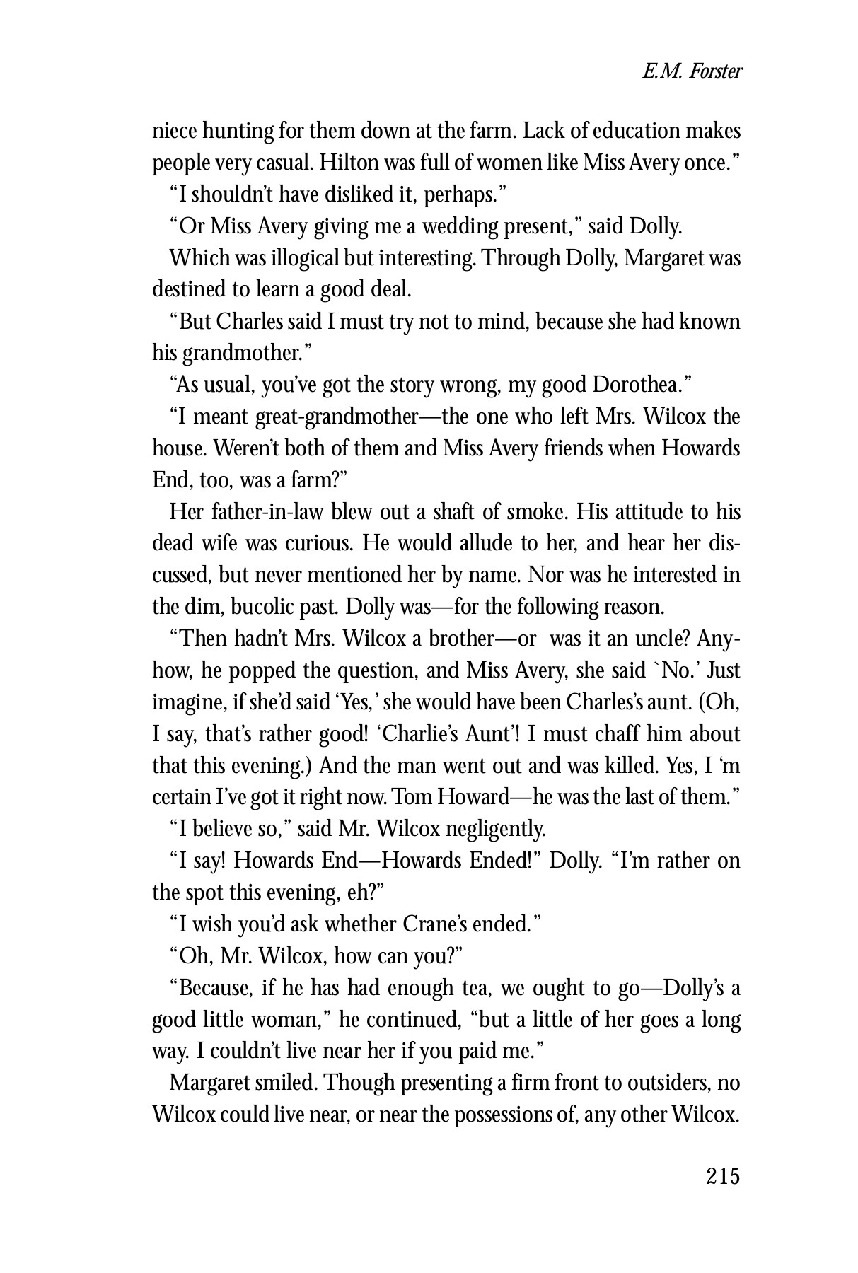 Howards End ห้องสมุดเฉลิมพระเกียรติ ๕๐ พรรษา อำเภอถลาง Page 215