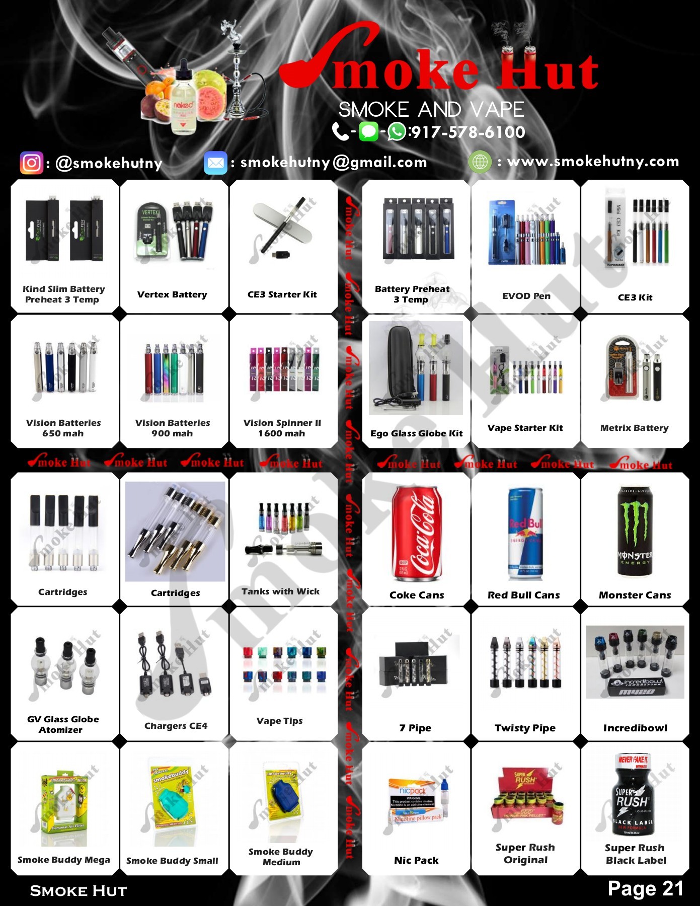 Tobacco Accessories Detailed Catalog smokehutny Page 1 4 Flip