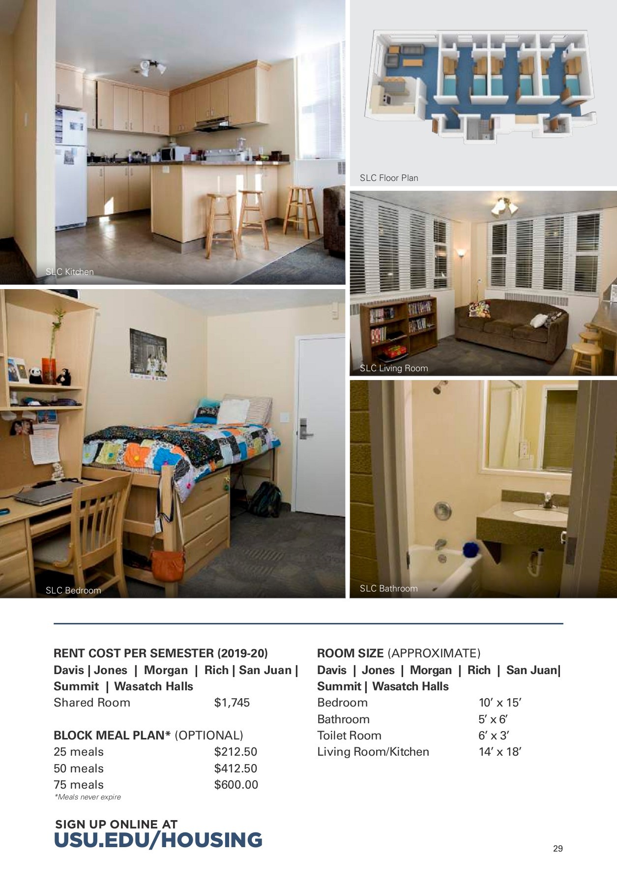 USU Housing Viewbook 20192020 housingmarketing Page 29 Flip PDF