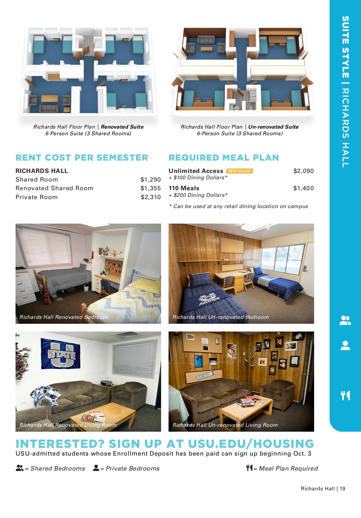 202324 USU Single Housing Viewbook housingmarketing Page 19