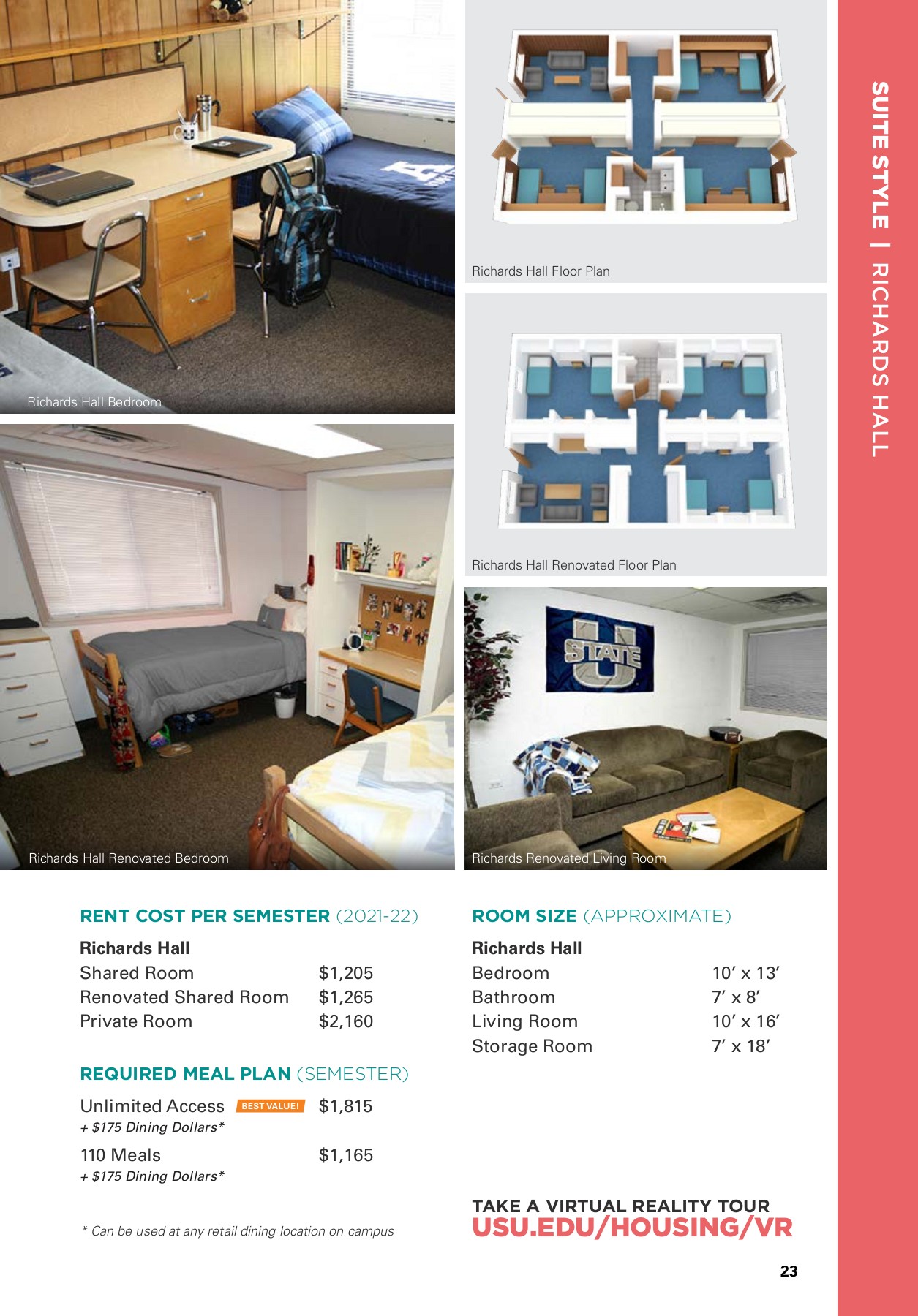 202122 USU Single Housing Viewbook housingmarketing Page 23