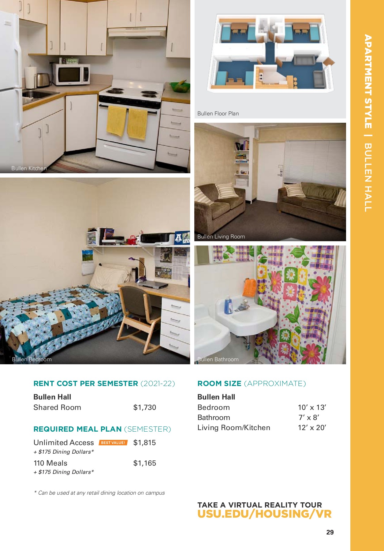 202122 USU Single Housing Viewbook housingmarketing Page 29