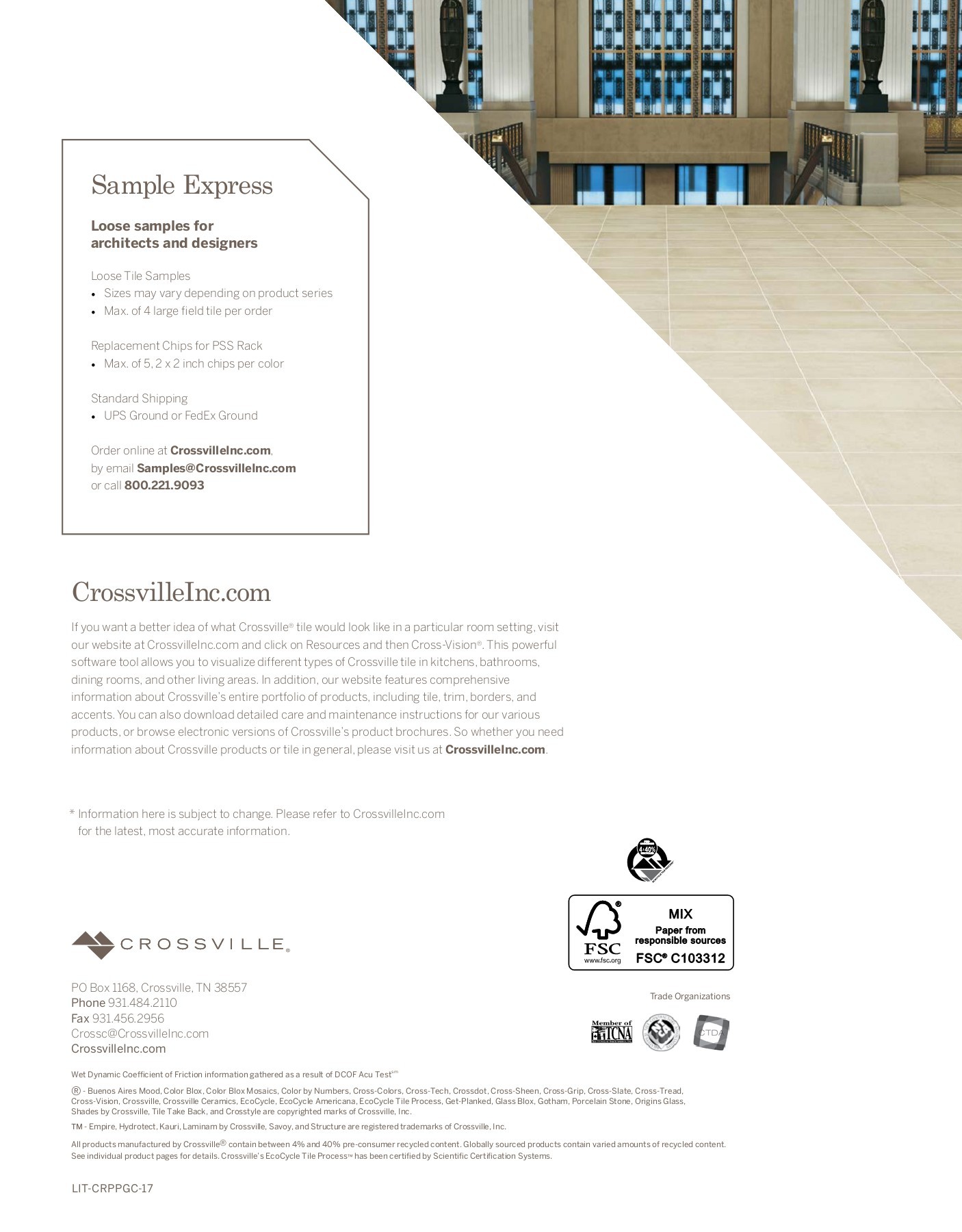 2017 Crossville Catalog Crossville Inc Page 168 Flip PDF Online