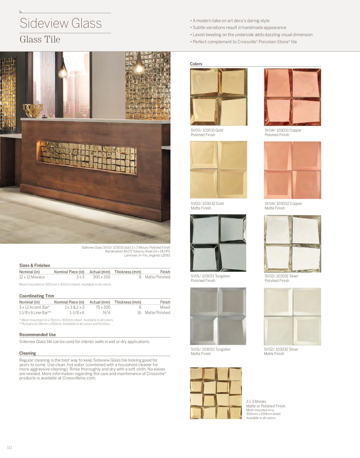 2017 General Crossville Catalog Crossville Inc Page 116 Flip PDF