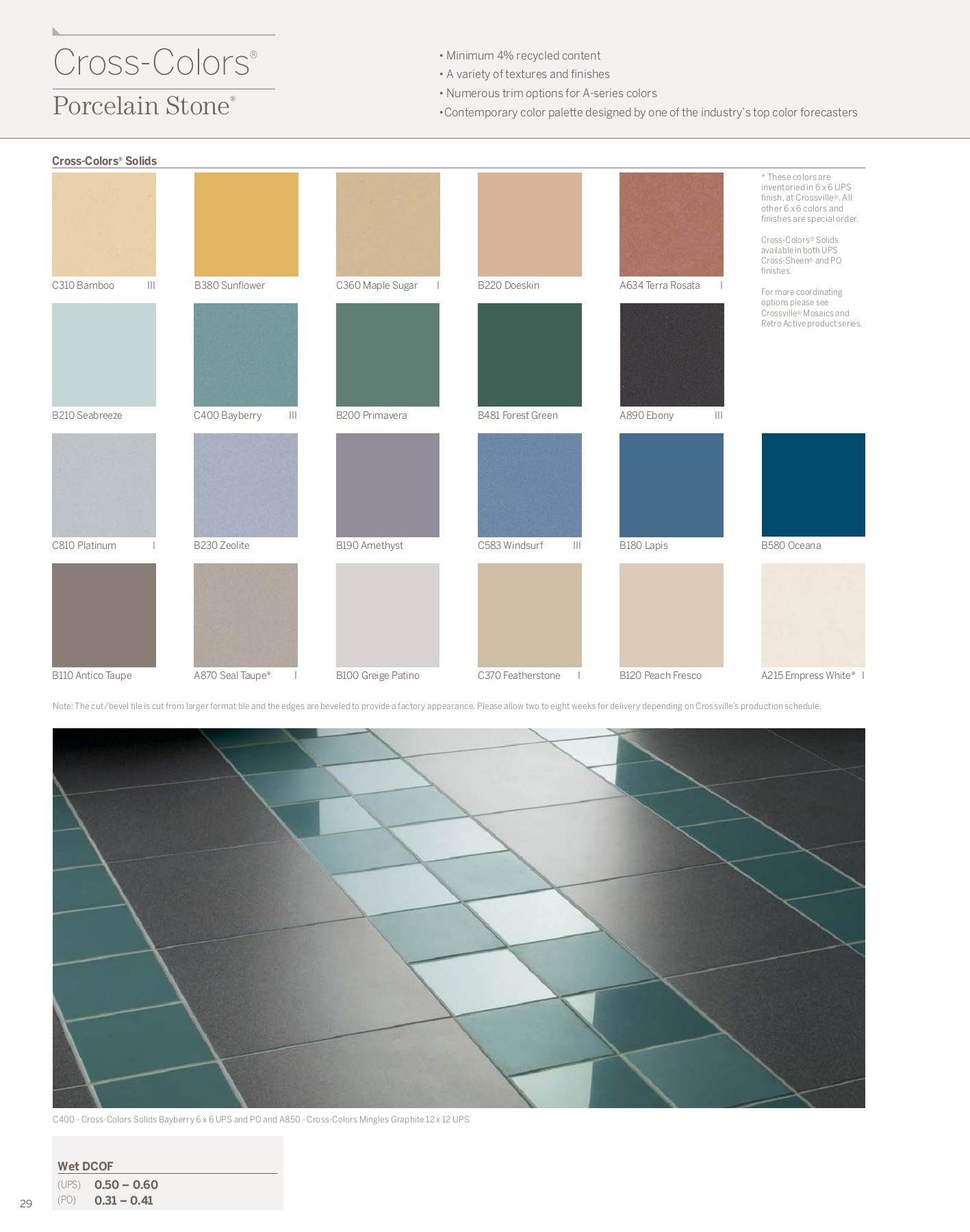 2017 General Crossville Catalog Crossville Inc Page 34 Flip PDF