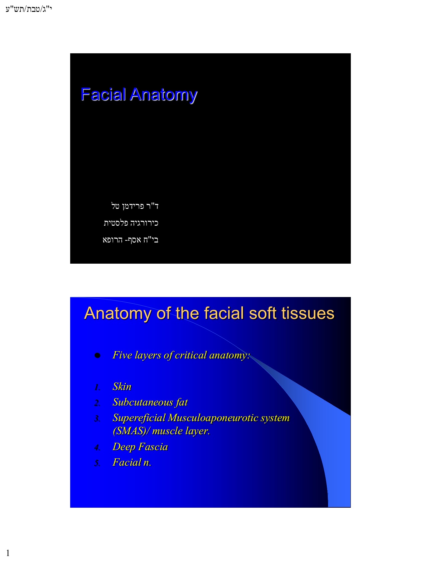 facial anatomy dr. Muhamad Ihsan Haidar Page 1 24 Flip PDF