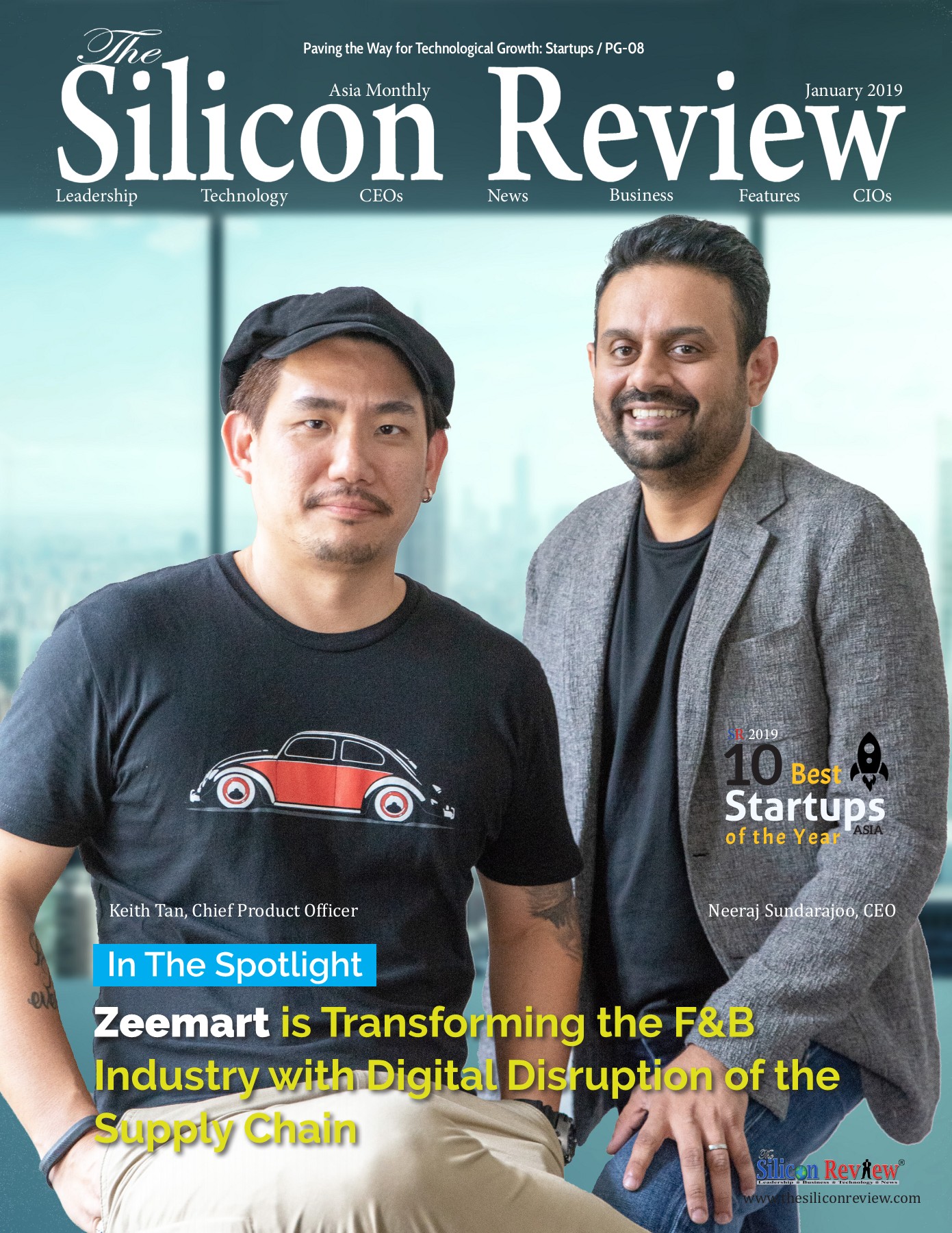 10 Best Startups of the Year 2019 Asia The Silicon Review Page 1