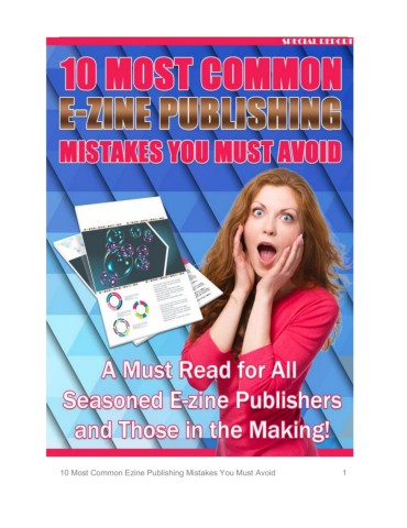 10 Most Common E-Zine Publishing Mistakes You Must Avoid