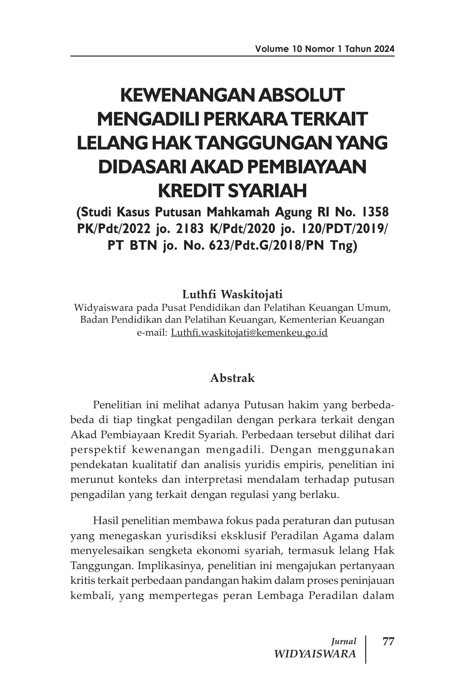 1 Jurnal BPSDM Vol 10 No 1 2024 - bpsdmhumas - Halaman 83 | PDF Online ...