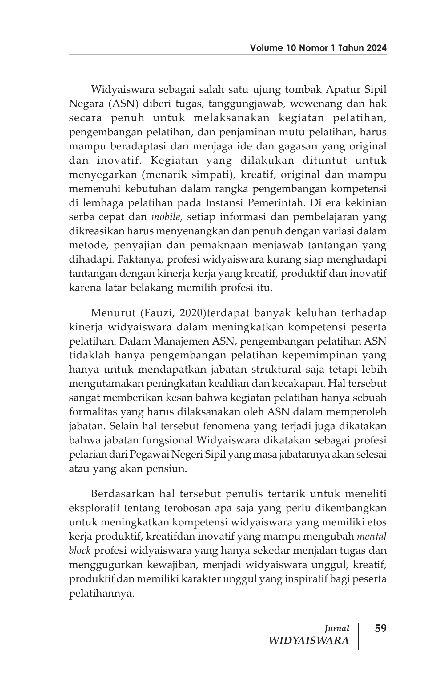1 Jurnal BPSDM Vol 10 No 1 2024 - bpsdmhumas - Halaman 65 | PDF Online ...