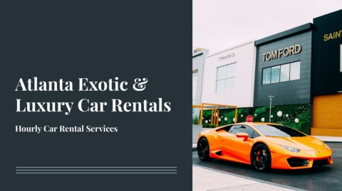 AtlantaLuxuryExoticCarRentalsoffersyouhourlyservicesonthemostluxuriousandexoticcarssothatyoucanusetheminmorethanonewaySolveyourpurposeandpayfortheonlytimethatyouusethecar