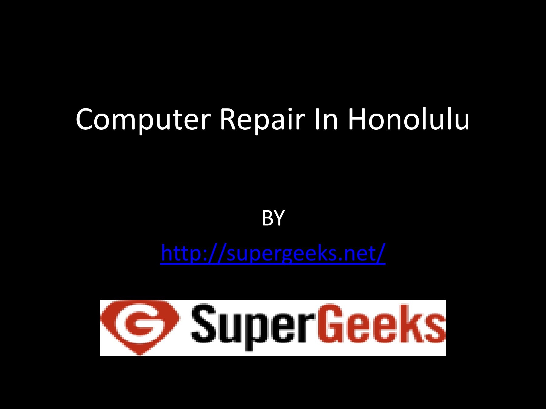 Computer Repair In Honolulu Page 1 6 Flip PDF