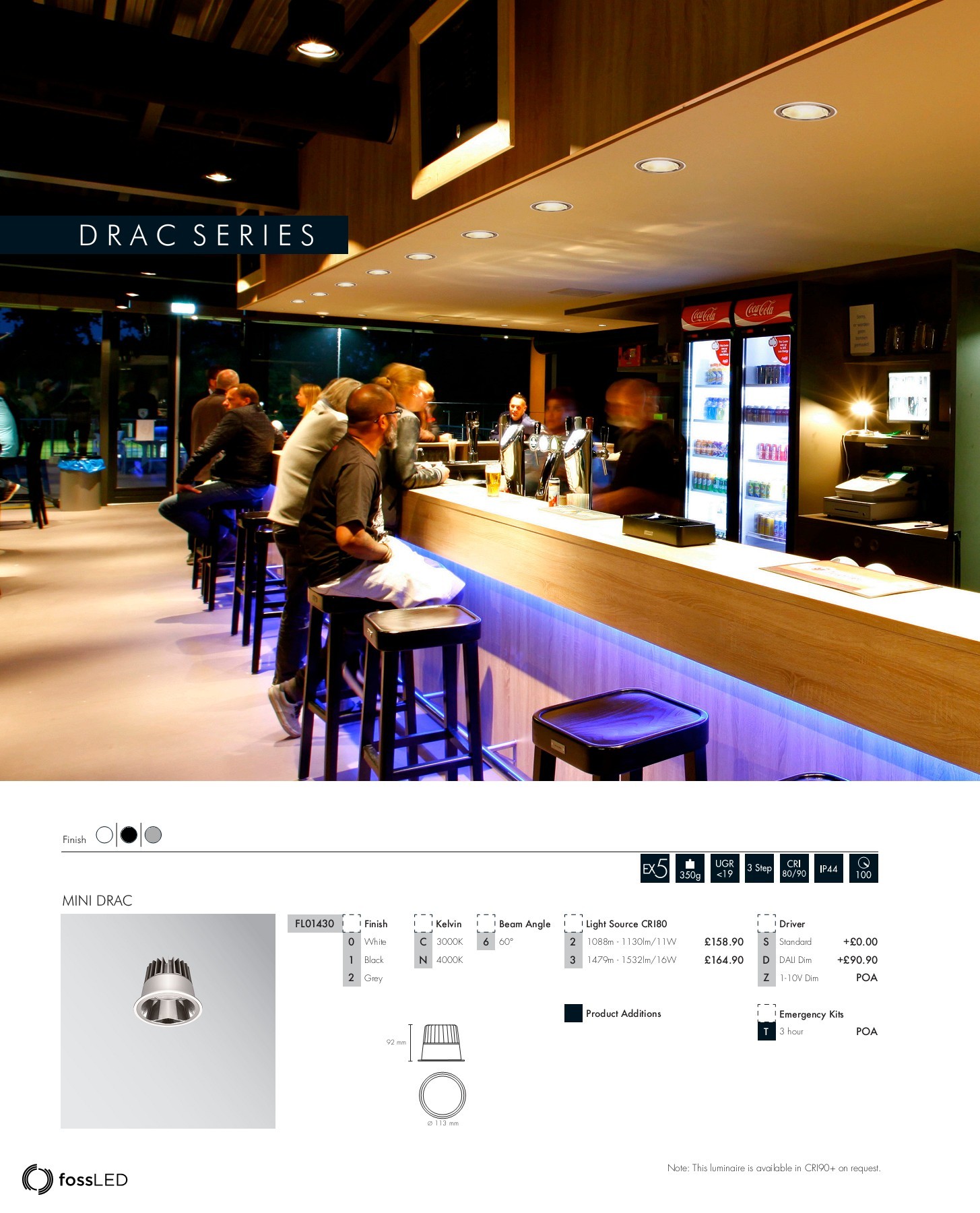 Foss Catalogue VOL 1 fosslighting Page 36 Flip PDF Online