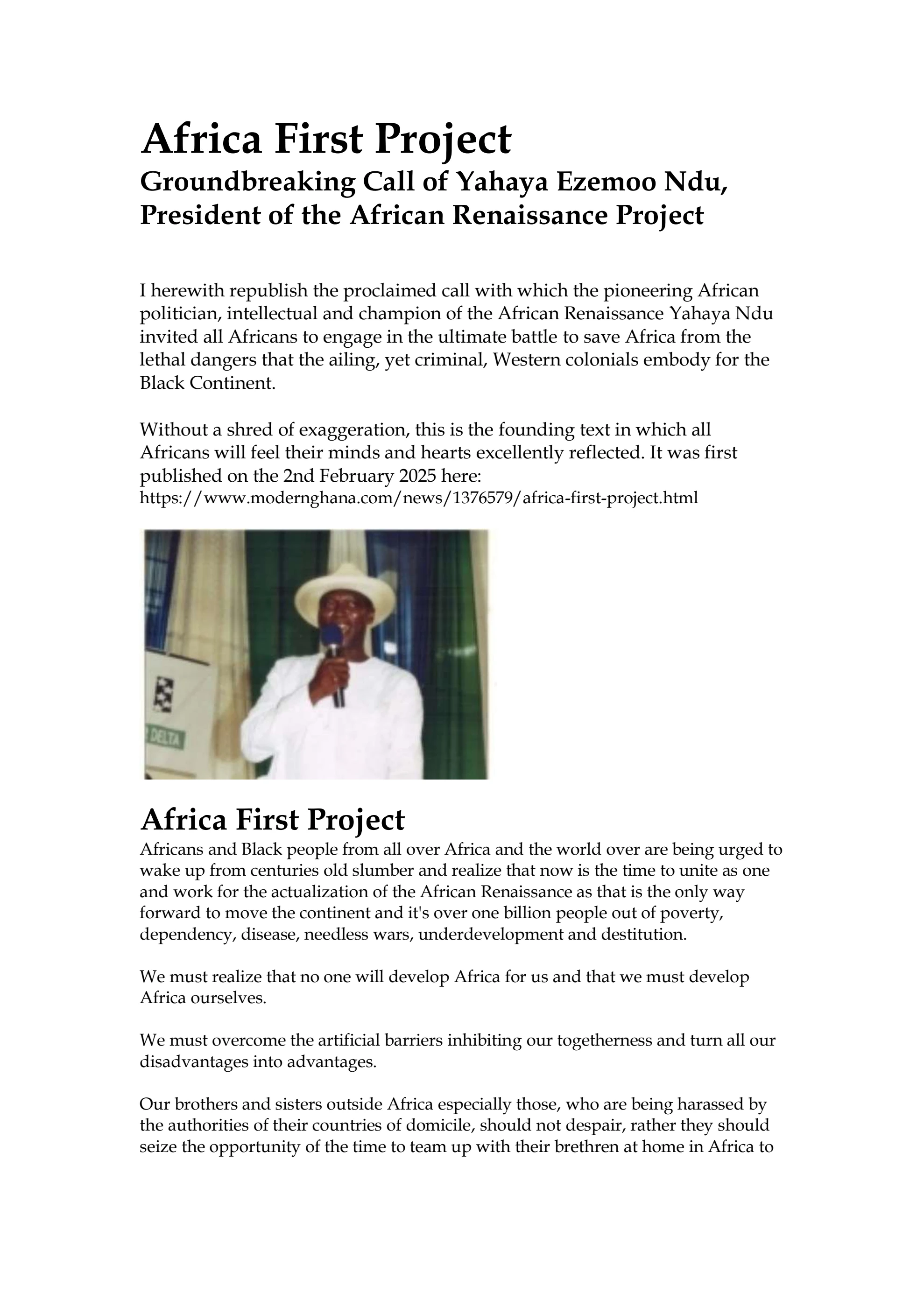 Africa First Project - msvmeg - Page 1 - 3 | Flip PDF Online | PubHTML5