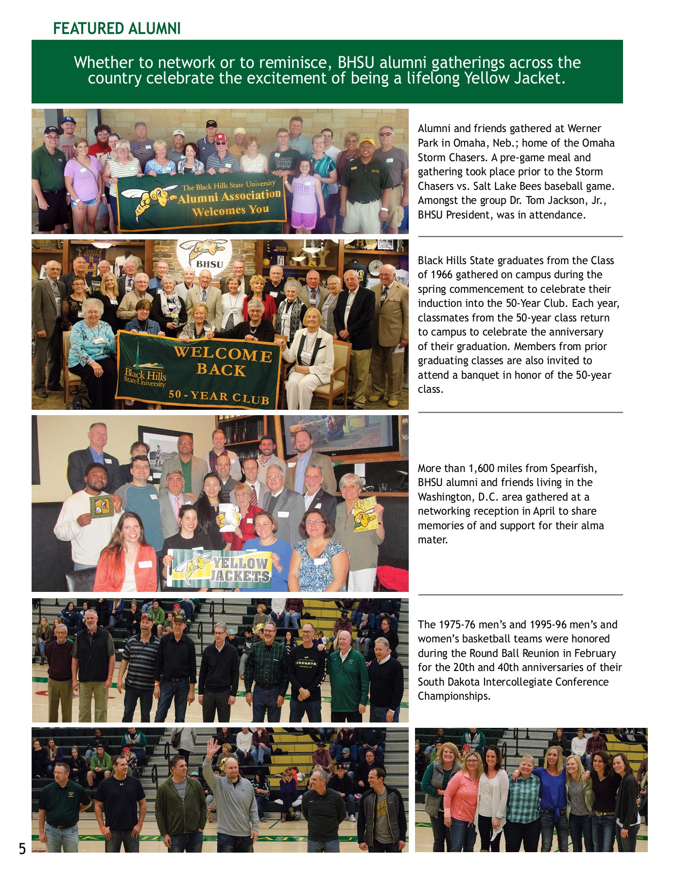 Black Hills State University Alumni Magazine Fall 2016 Black Hills