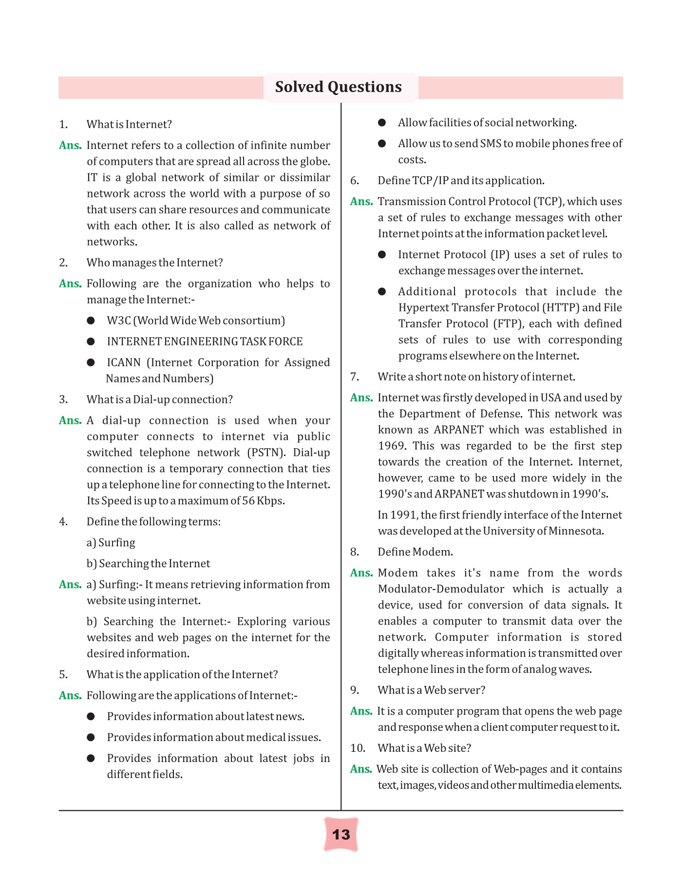 Computer Application Code 165 Class- 10(Pages- 1 to103) - Flip Book ...