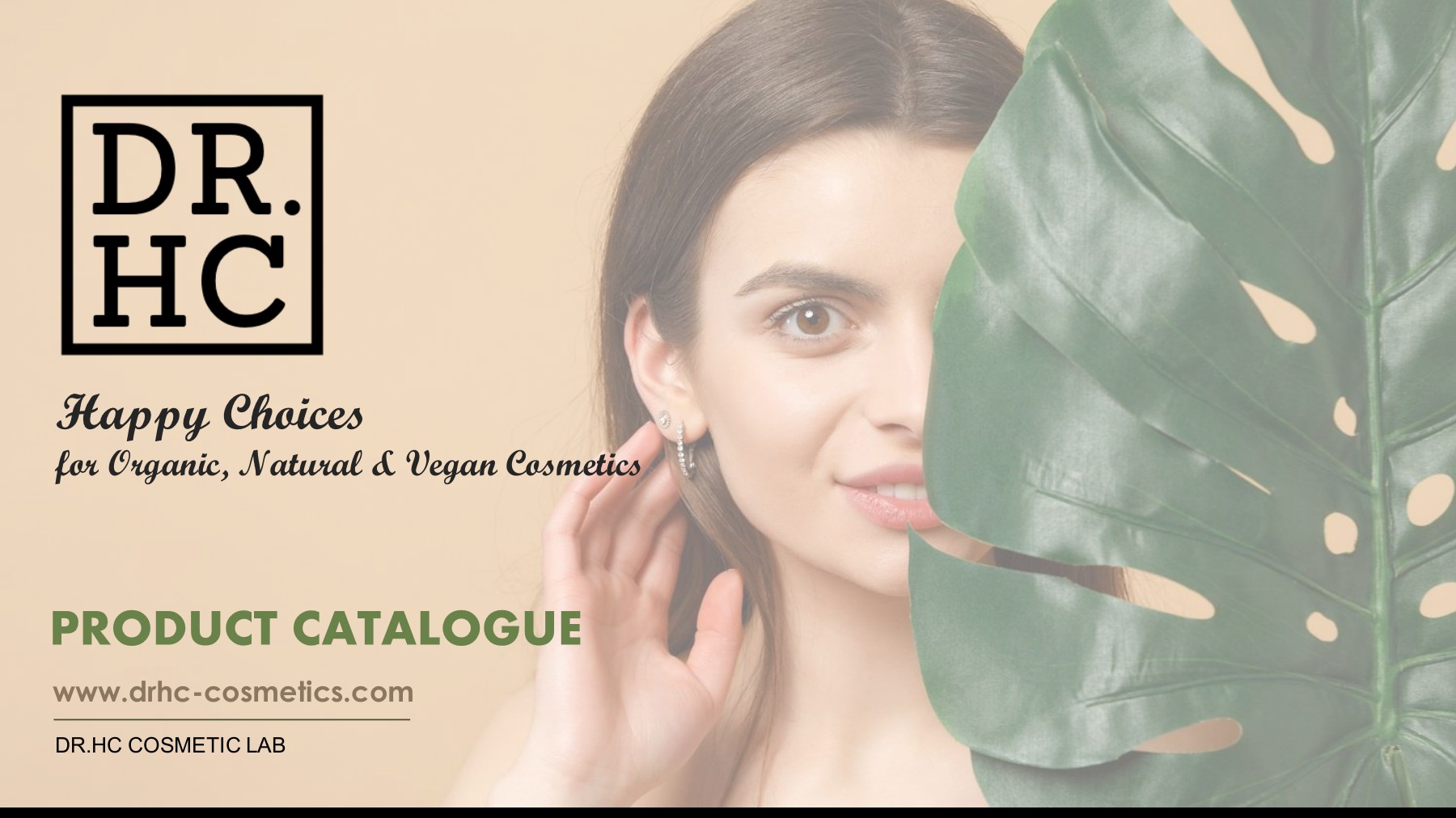 DR.HC ORGANIC VEGAN COSMETICS PRODUCT CATALOGUE DR.HC COSMETIC LAB