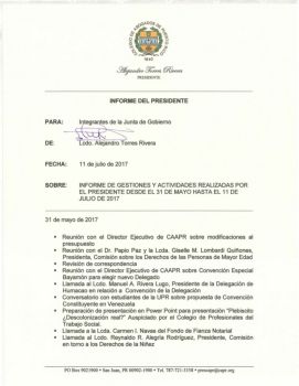 INFORMEDELPRESIDENTE
LcdoAlejandroTorresRivera