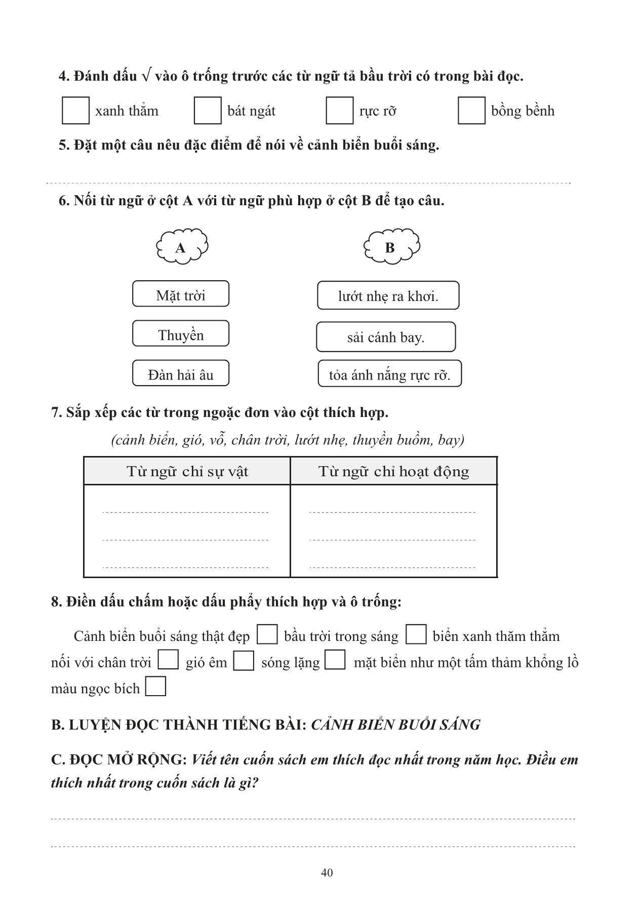 Tieng Viet 2 (tap 2) 2021 nhung mai hồng Trang 41 PDF lật trang