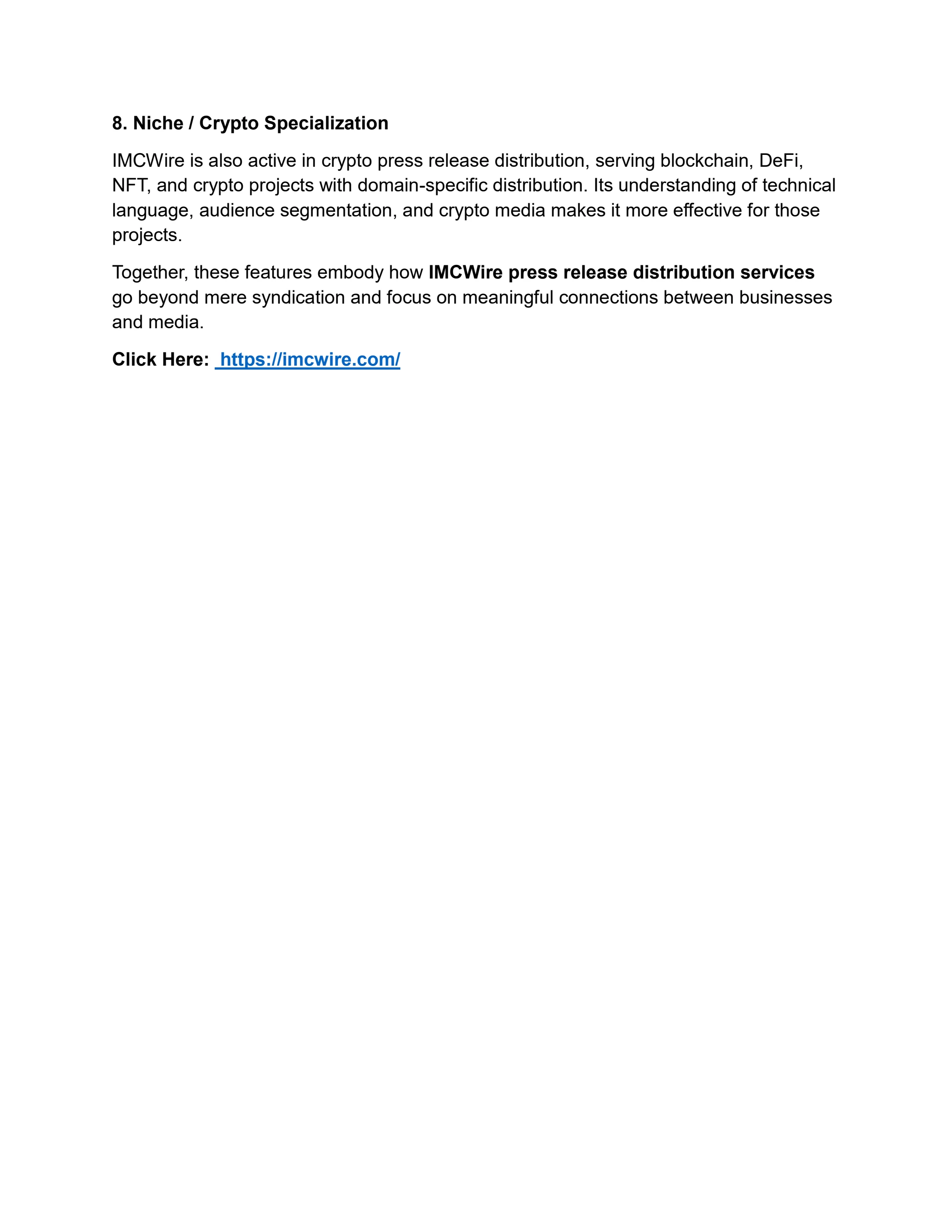 Promote Fashion Launches Using IMCWire Press Release Distribution Services