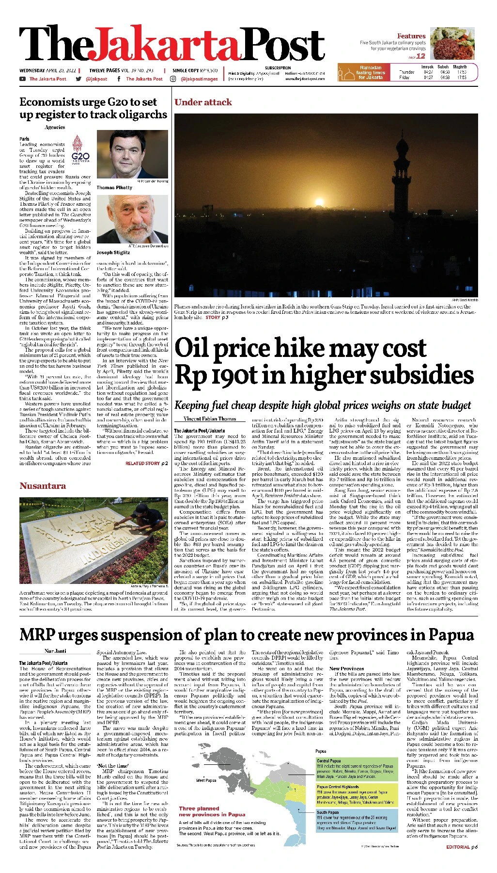 The Jakarta Post 20 April 2022 - UMSIDALIB - Page 1 - 12 | Flip PDF ...