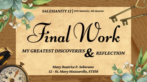 FINALWORKMyGreatestDiscoveriesReflections