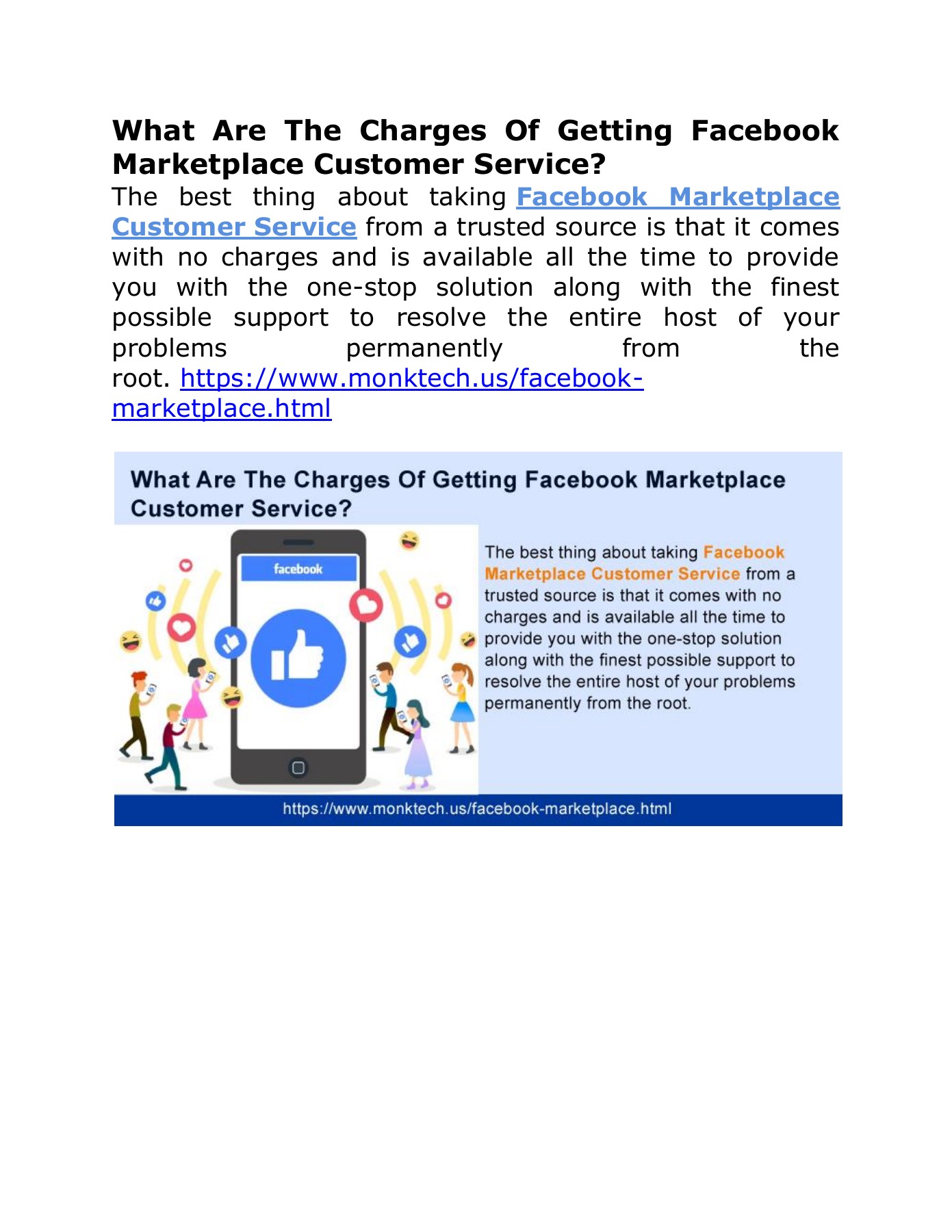What Are The Charges Of Getting Facebook Marketplace Customer Service