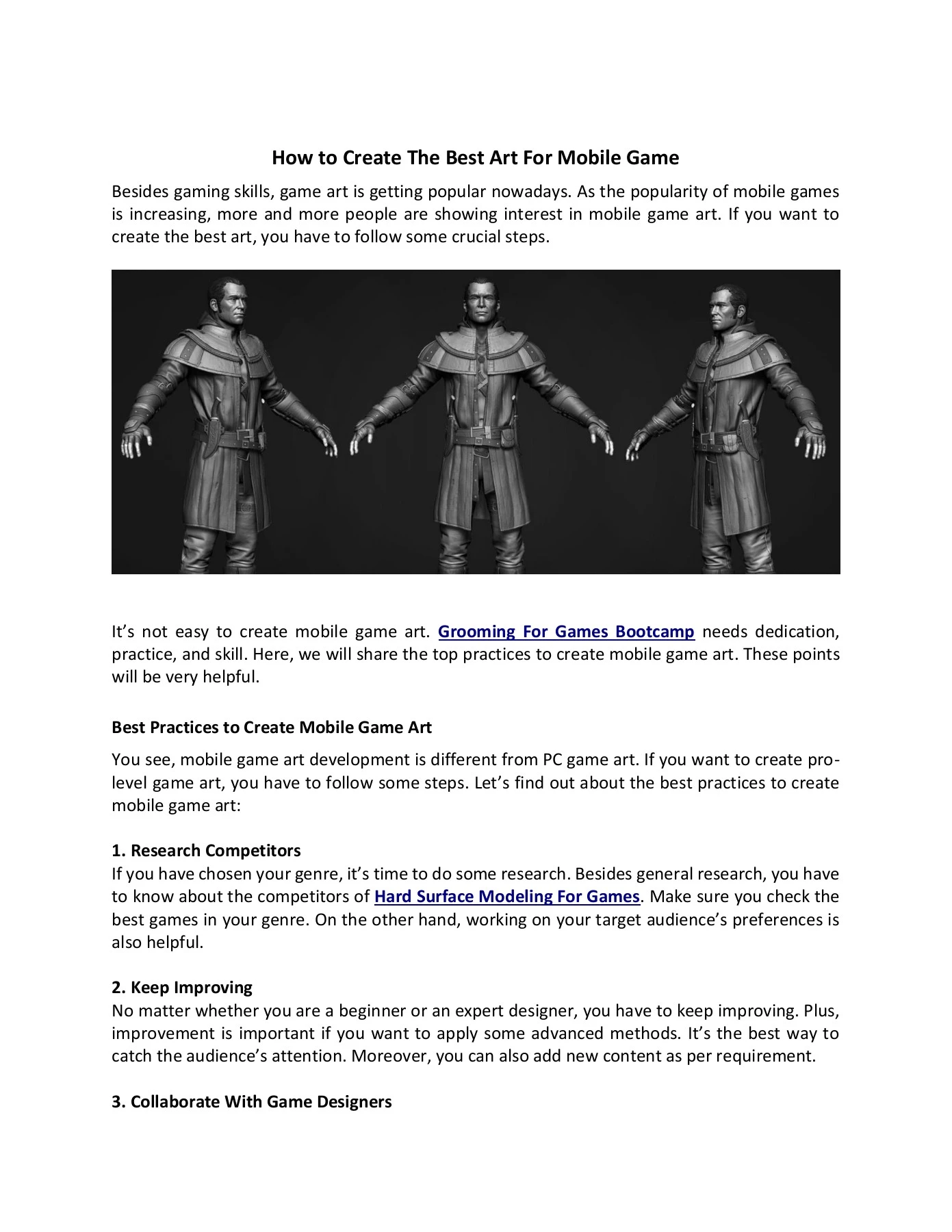 How to Create The Best Art For Mobile Game - Vertex School - Page 1 - 2 ...
