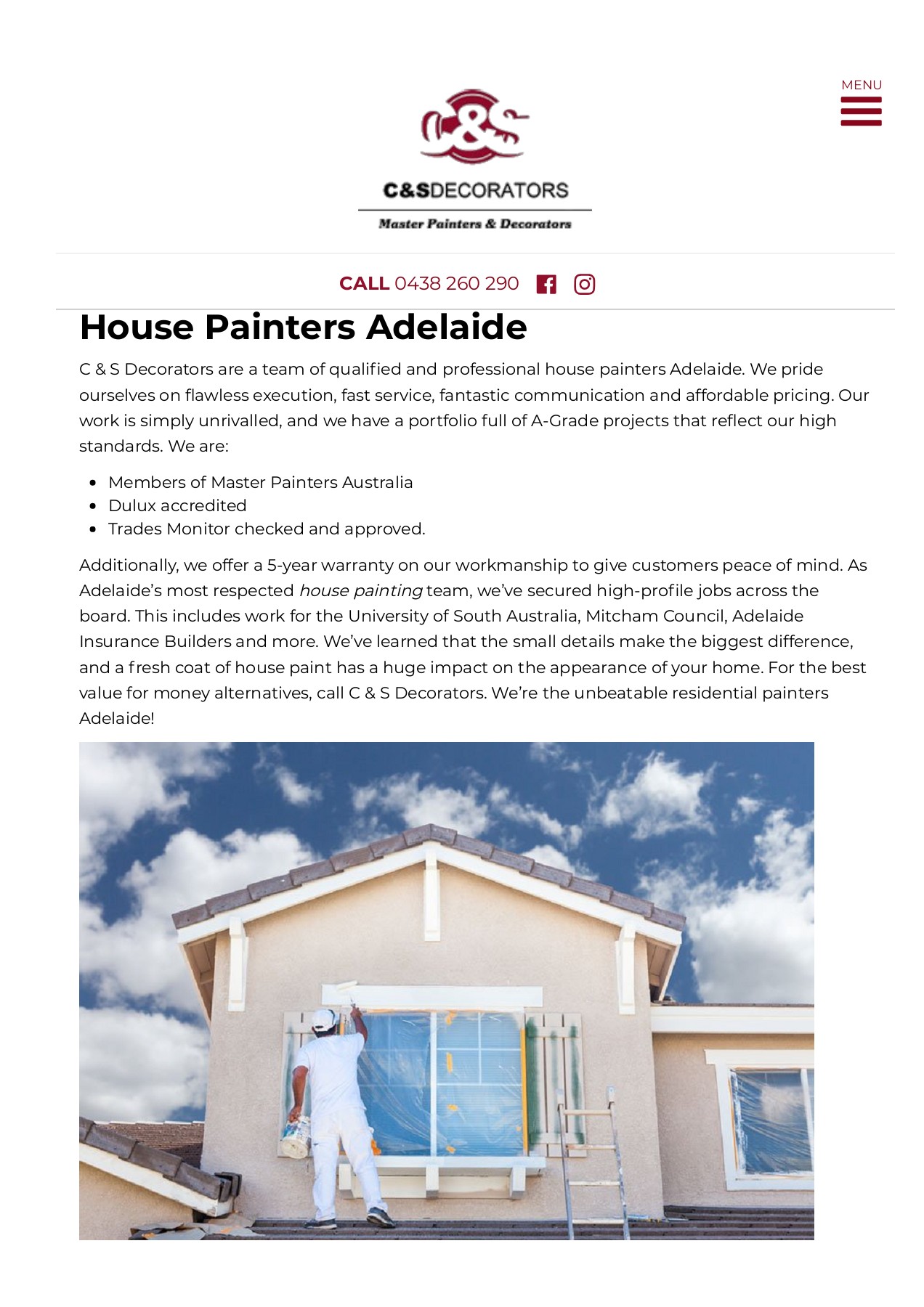 Painters Adelaide csdecorators2 Page 1 3 Flip PDF Online PubHTML5