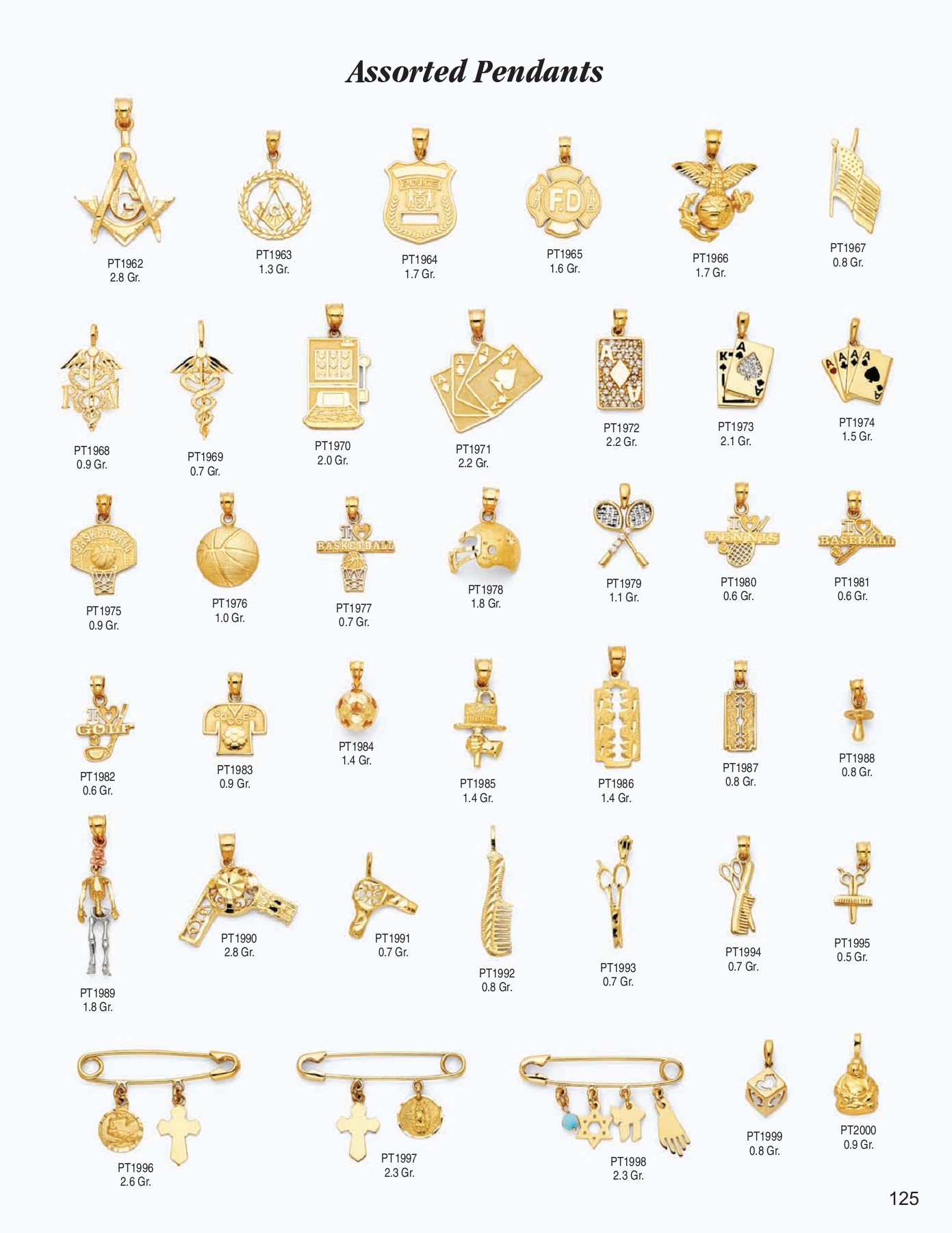 Torres Omar Jewelers Catalog Vol 11 hector Page 125 Flip PDF