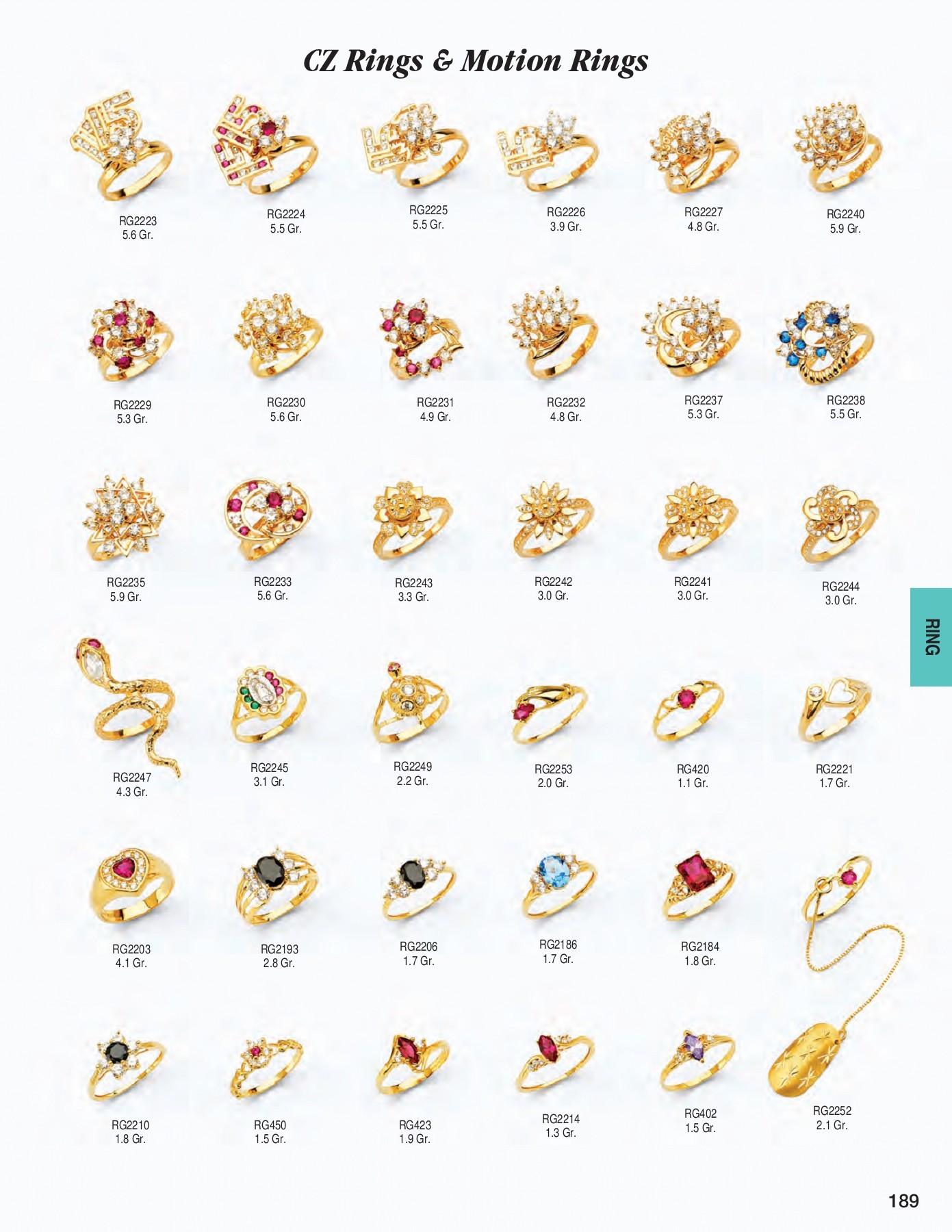 Torres Omar Jewelers Catalog Vol12 hector Page 189 Flip PDF