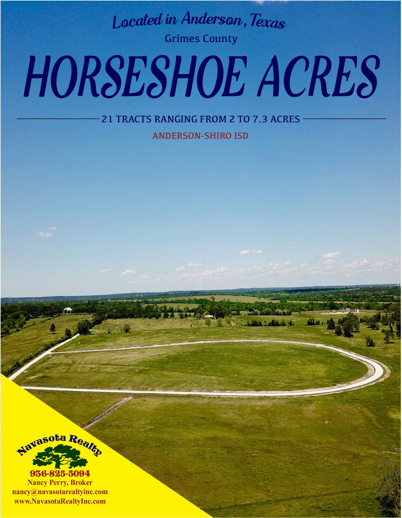 Horseshoe Acres Subdivision Brochure Navasota Realty Page 1 8