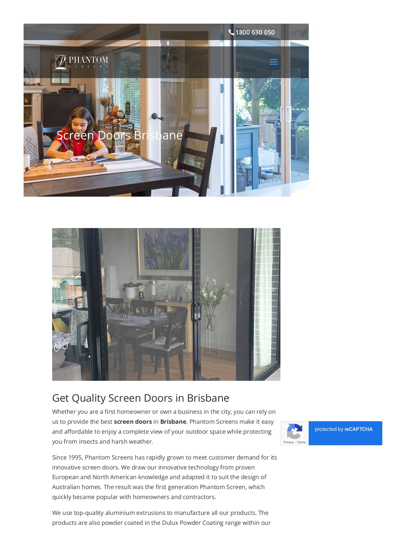 Screen Doors Brisbane Phantom Screens Page 1 5 Flip PDF Online