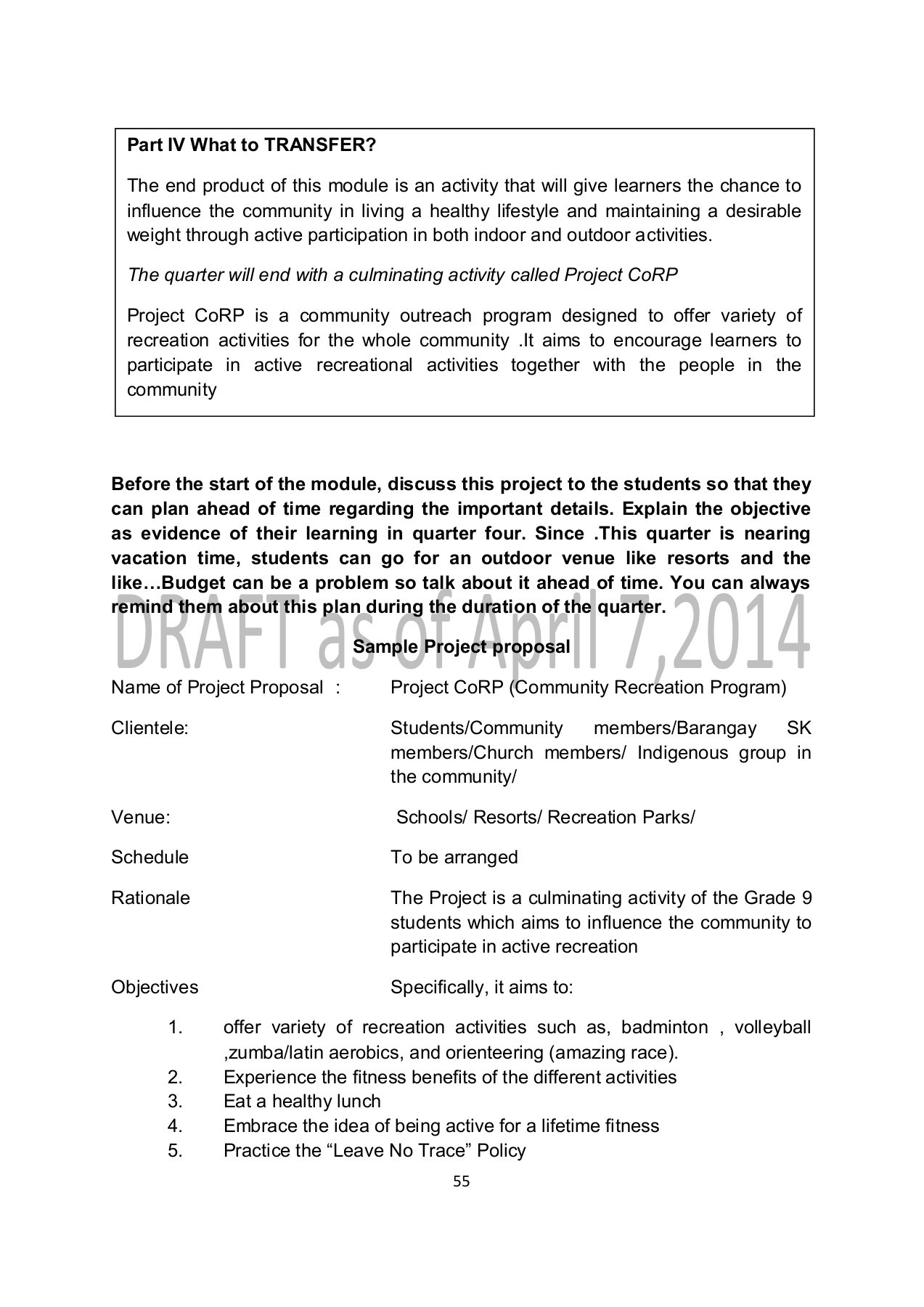 Physical Education Grade 9 - Palawan BlogOn - Page 177 | Flip PDF