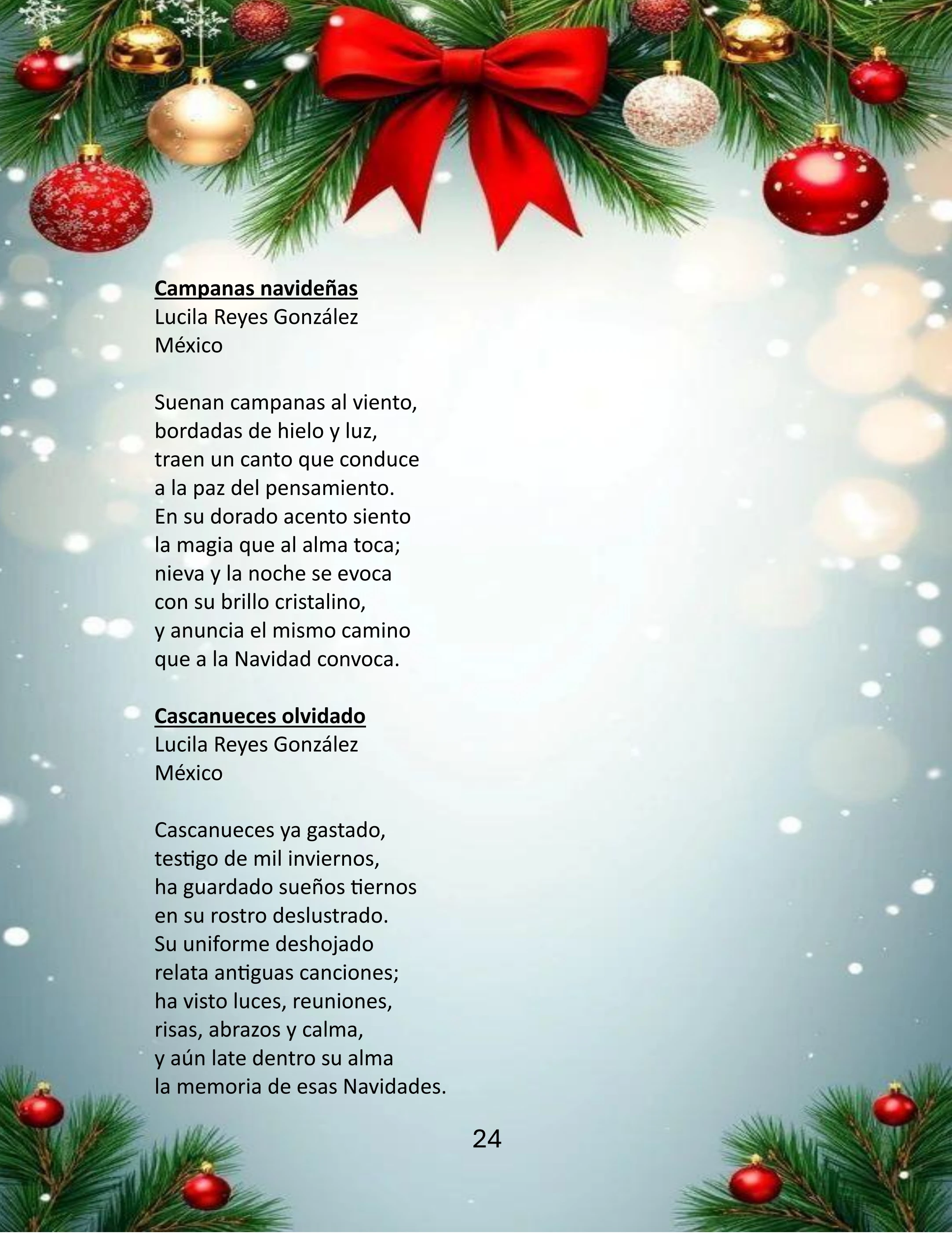 FESTIVAL NAVIDEÑO 2025 - poetassinfronteras - Página 24 | Flip PDF en ...
