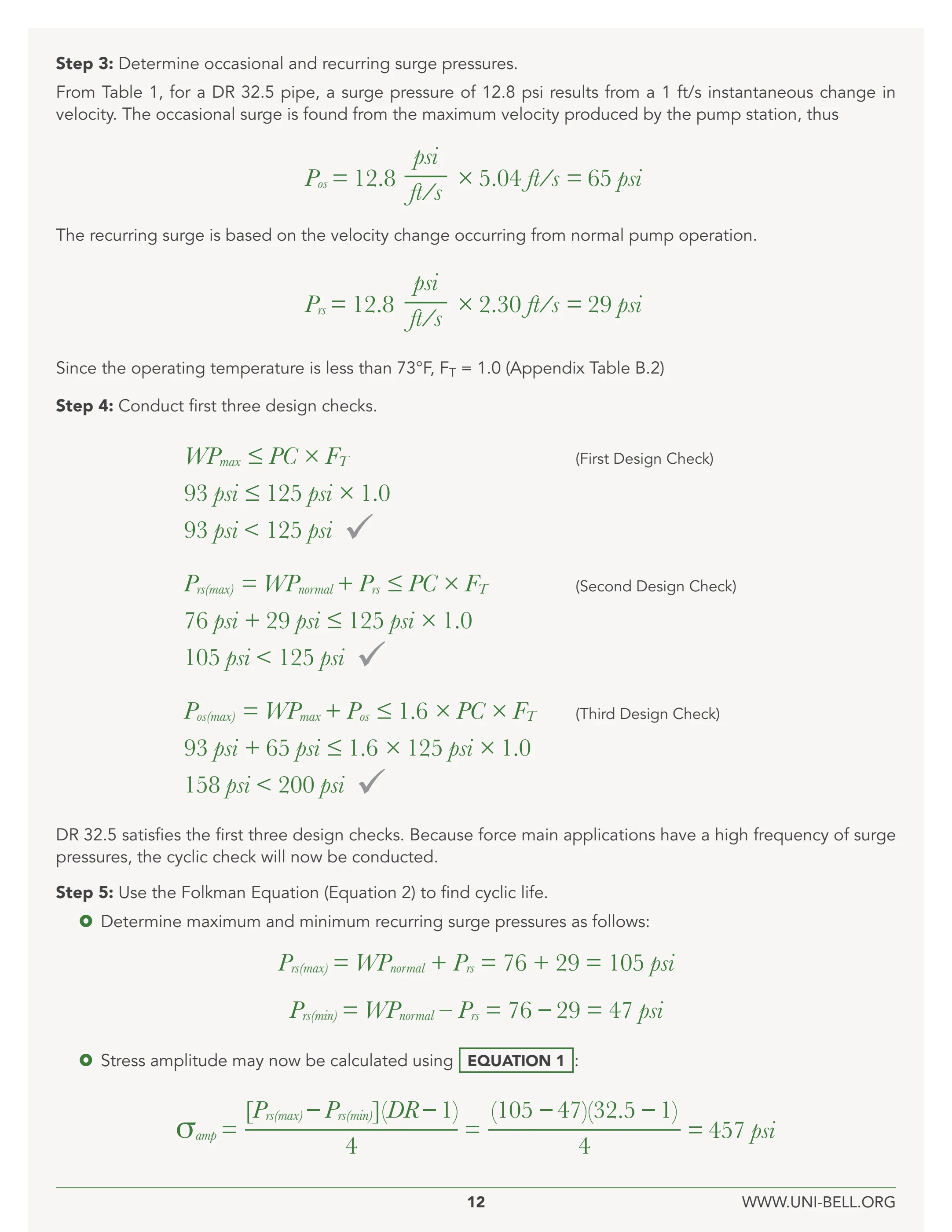 Force Main Layout Example PVC Force Main Design Guide - Uni Bell - Page 12 | Flip PDF Online ...