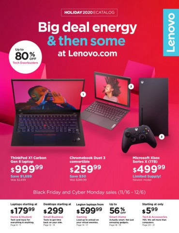 LenovoBlackFridayAd2020ReviewsOfferscom