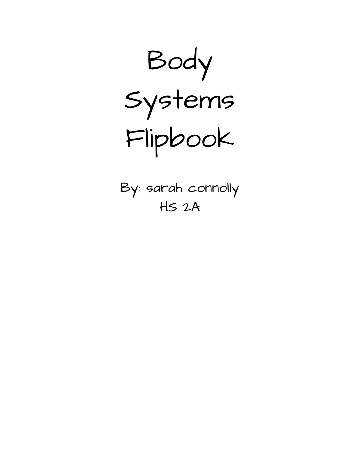 body systems flipbook sarah.connolly.411 Page 1 5 Flip PDF