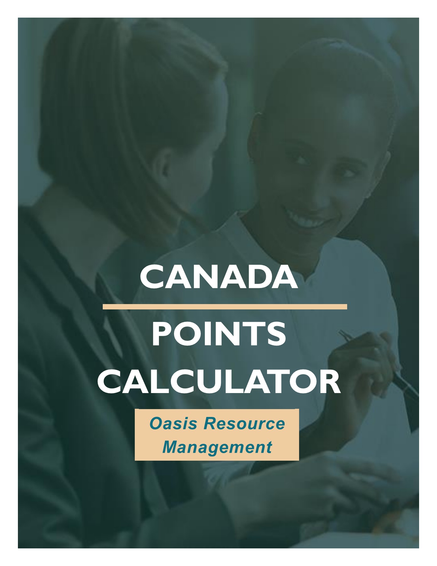 Canada Points Calculator Oasis Resource Management Page 1 6