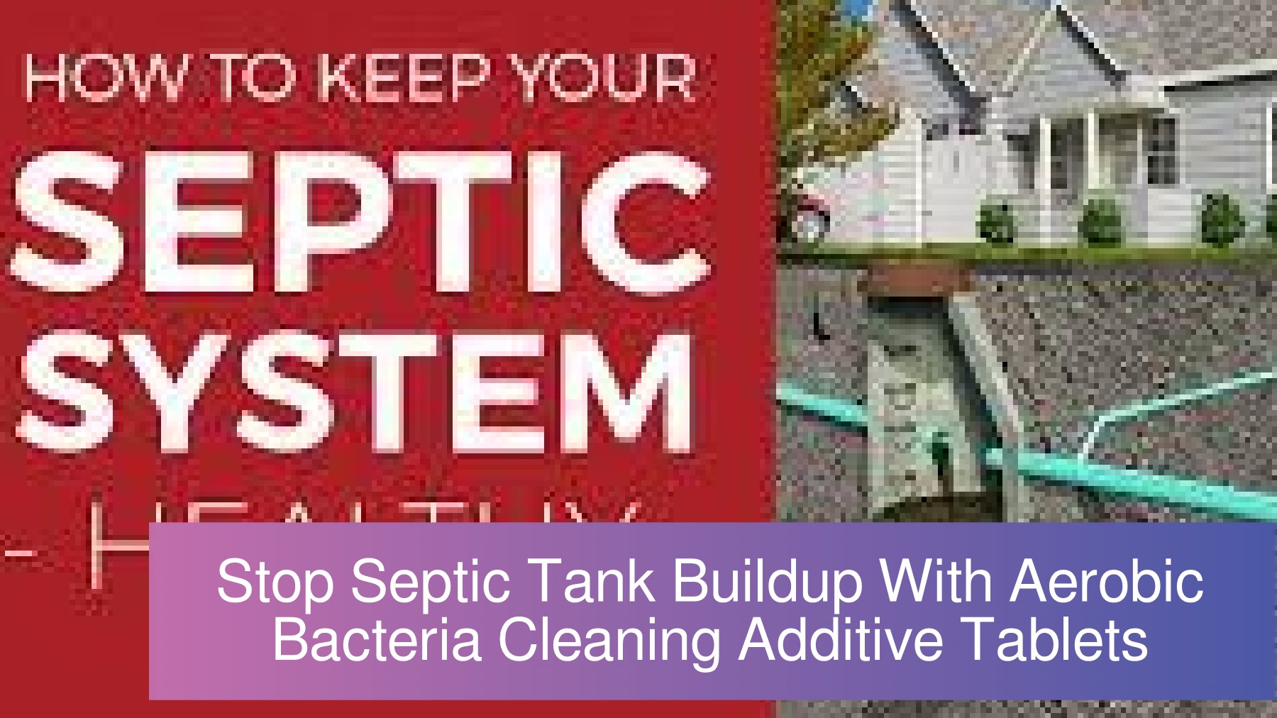 UKMade Formula Stop Septic Tank Buildup With Aerobic Bacteria Oxygen