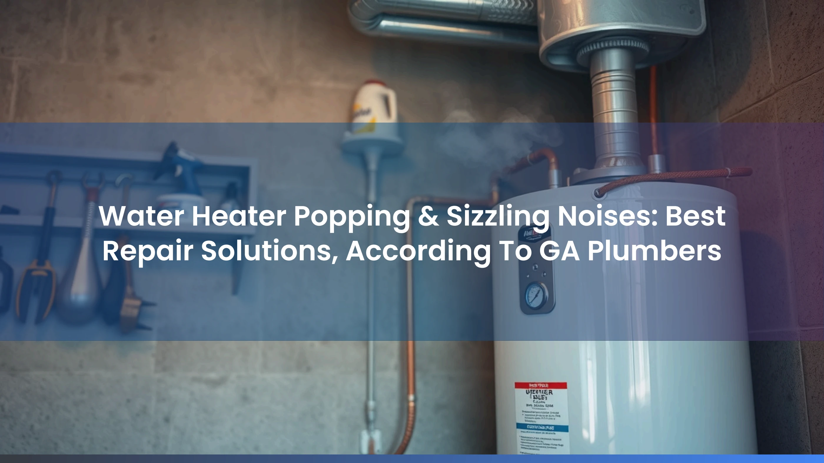 Hearing Weird Noises From Your Water Heater? GA Experts Explain Why ...