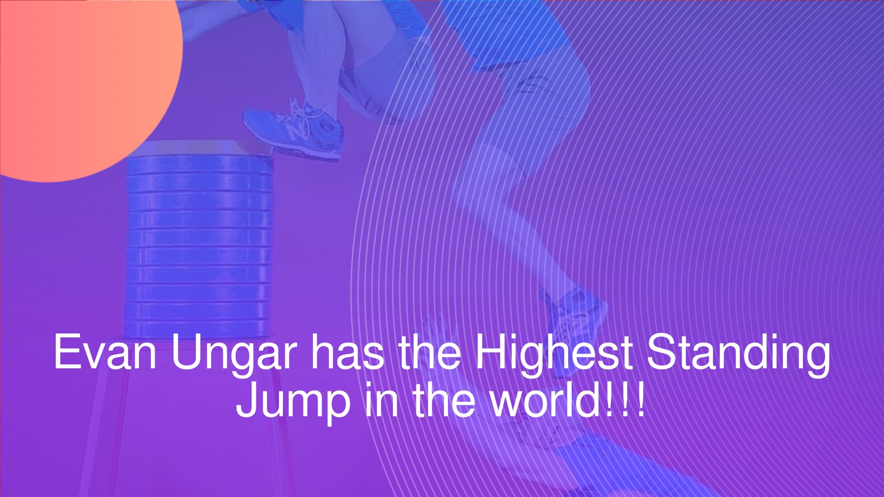 Evan Ungar has the Highest Standing Jump in the world!!! francis