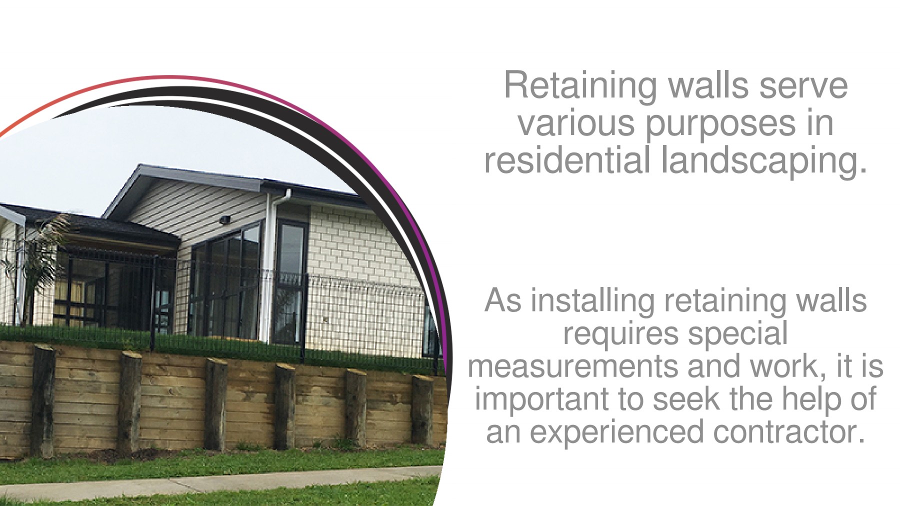 Prevent Flooding With This Retaining Wall Installation Service In