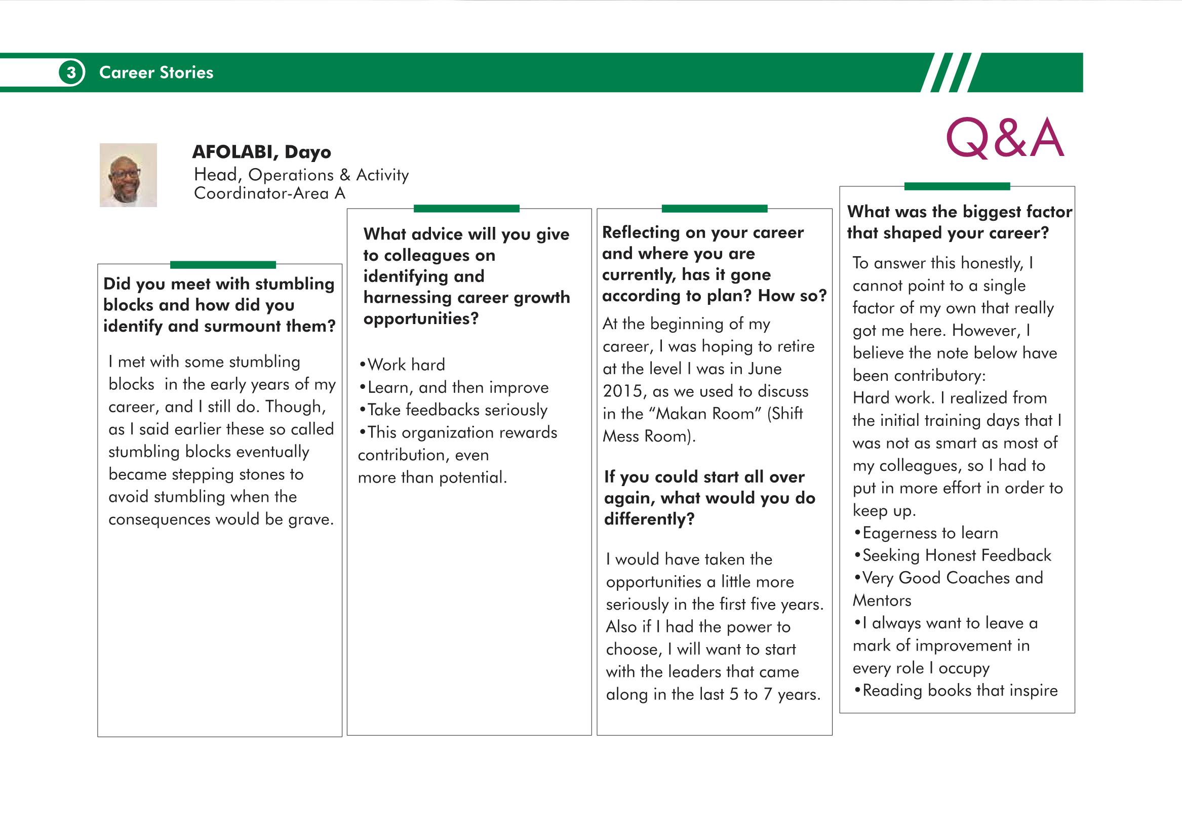 IN YOUR HANDS Career Guide for PD Staff_ Nigeria LNG Page 22