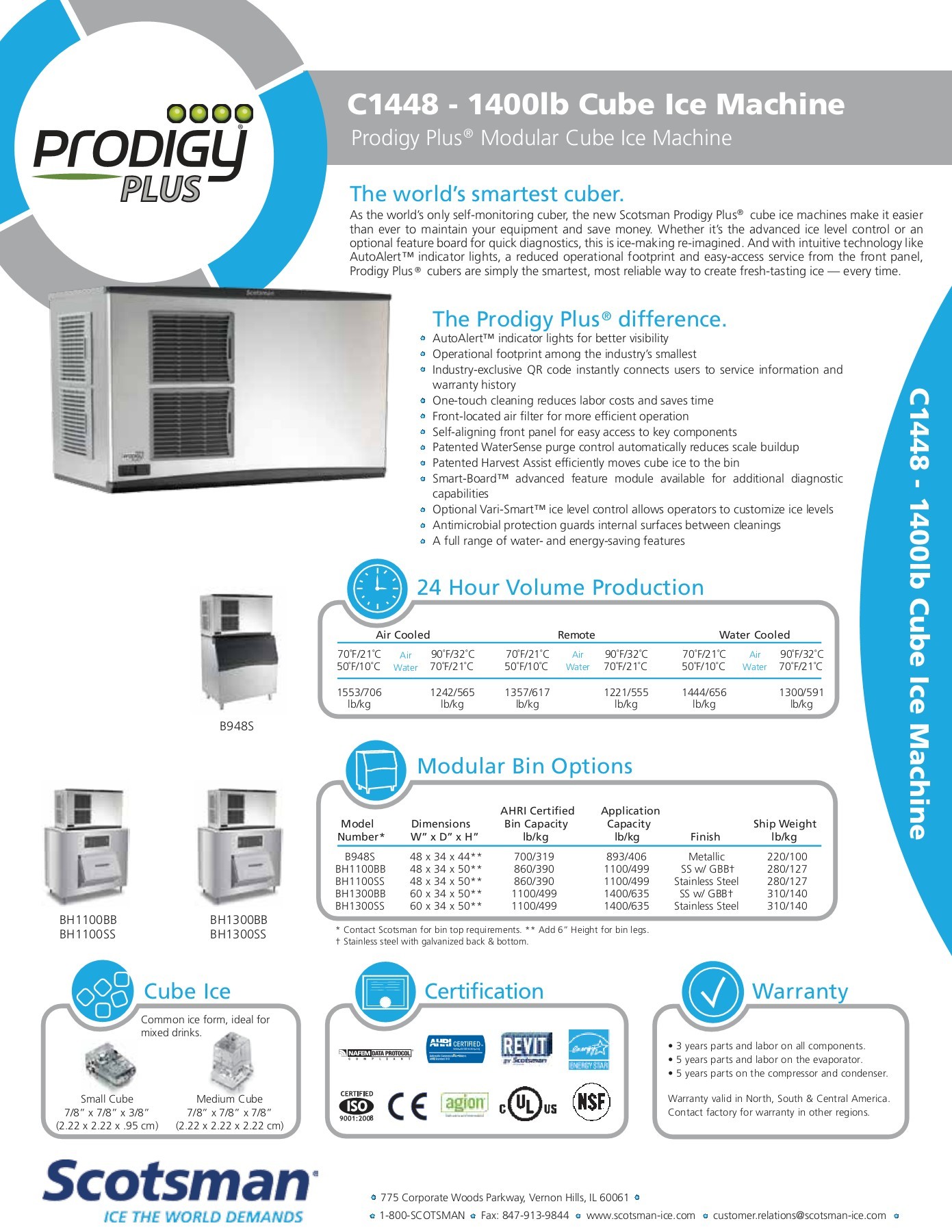 Spec Sheet C1448 Scotsman®LATAM Page 1 2 Flip PDF Online