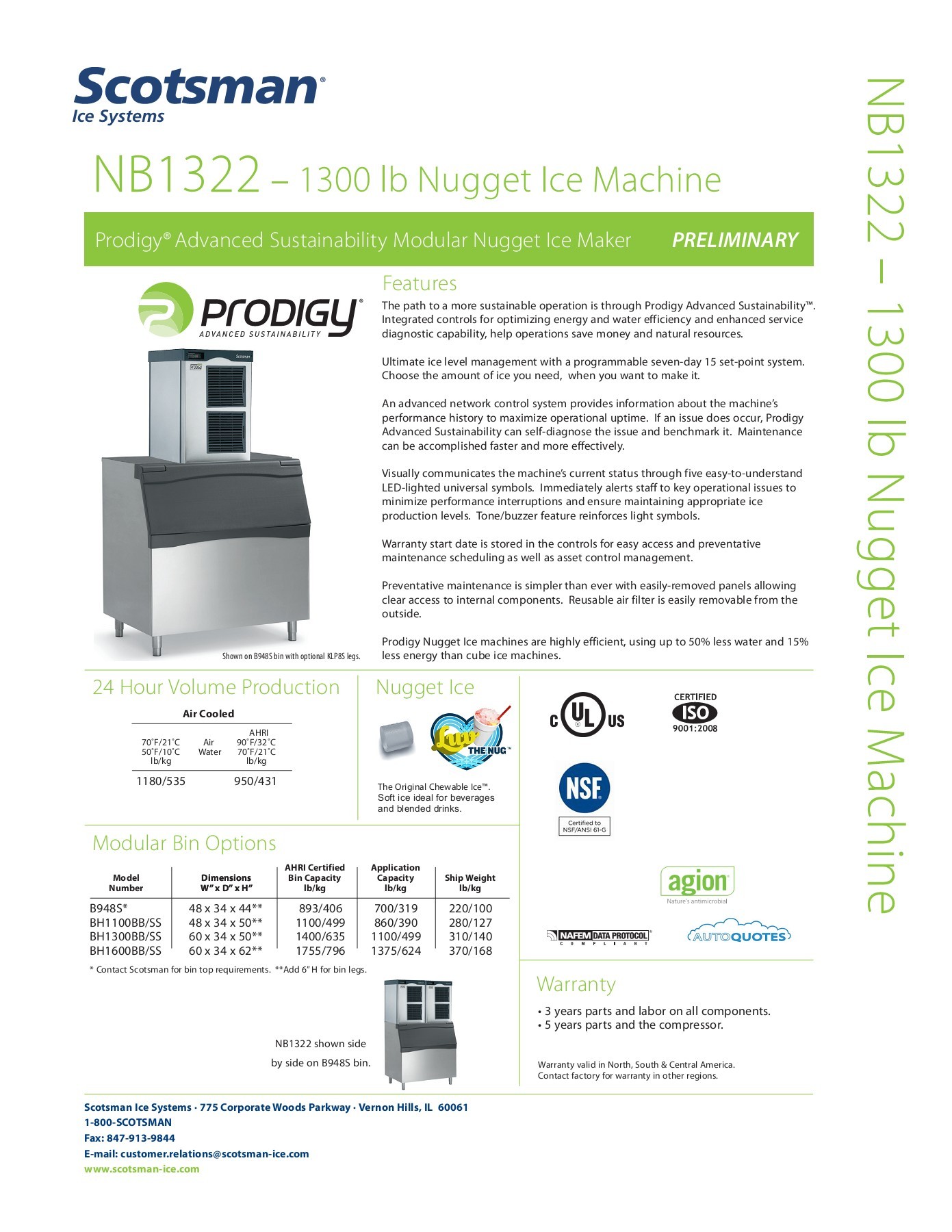 Spec Sheet NB1322 Scotsman®LATAM Page 1 2 Flip PDF Online